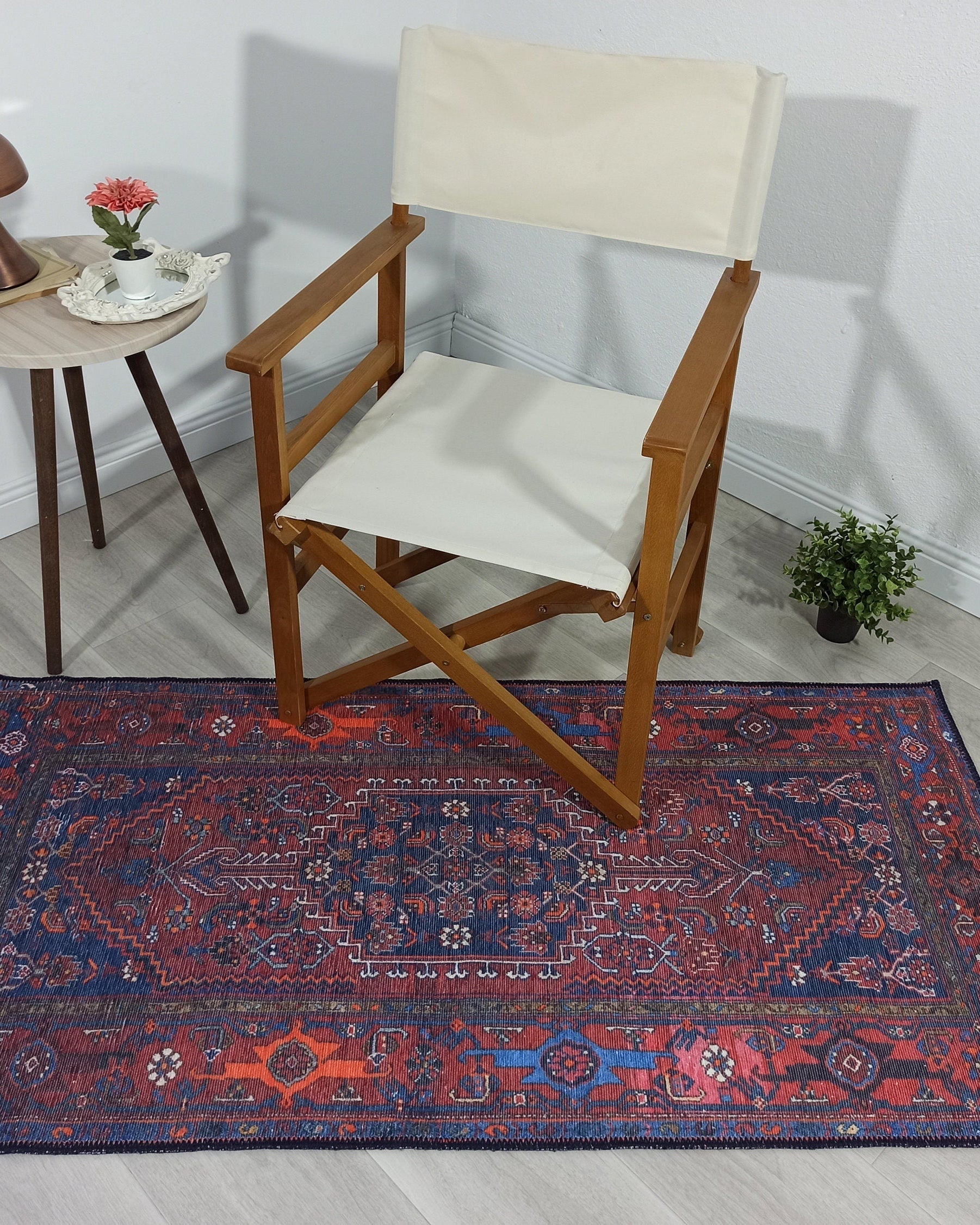 Reda Rug Turkish Navy Blue Rug