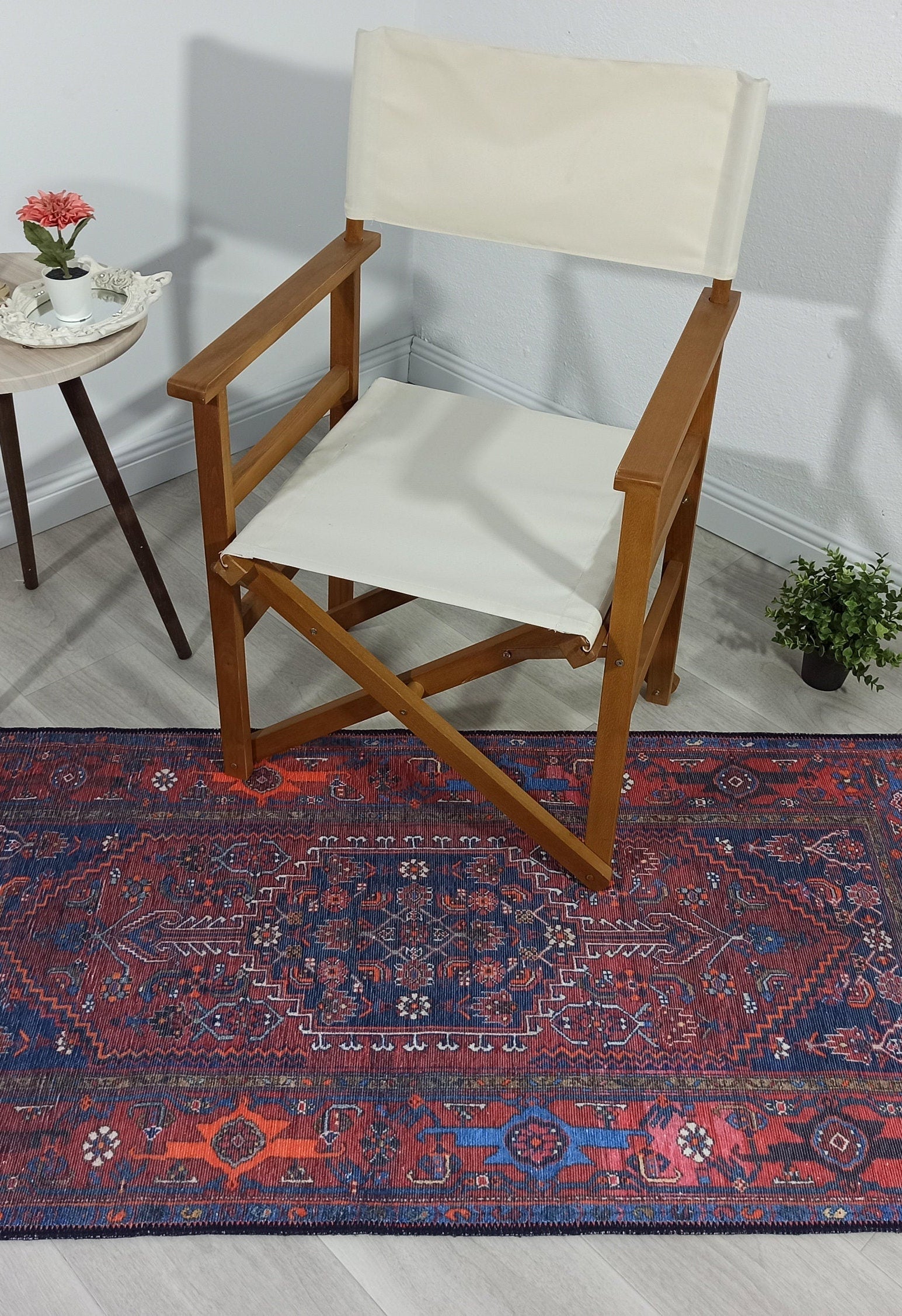 Reda Rug Turkish Navy Blue Rug