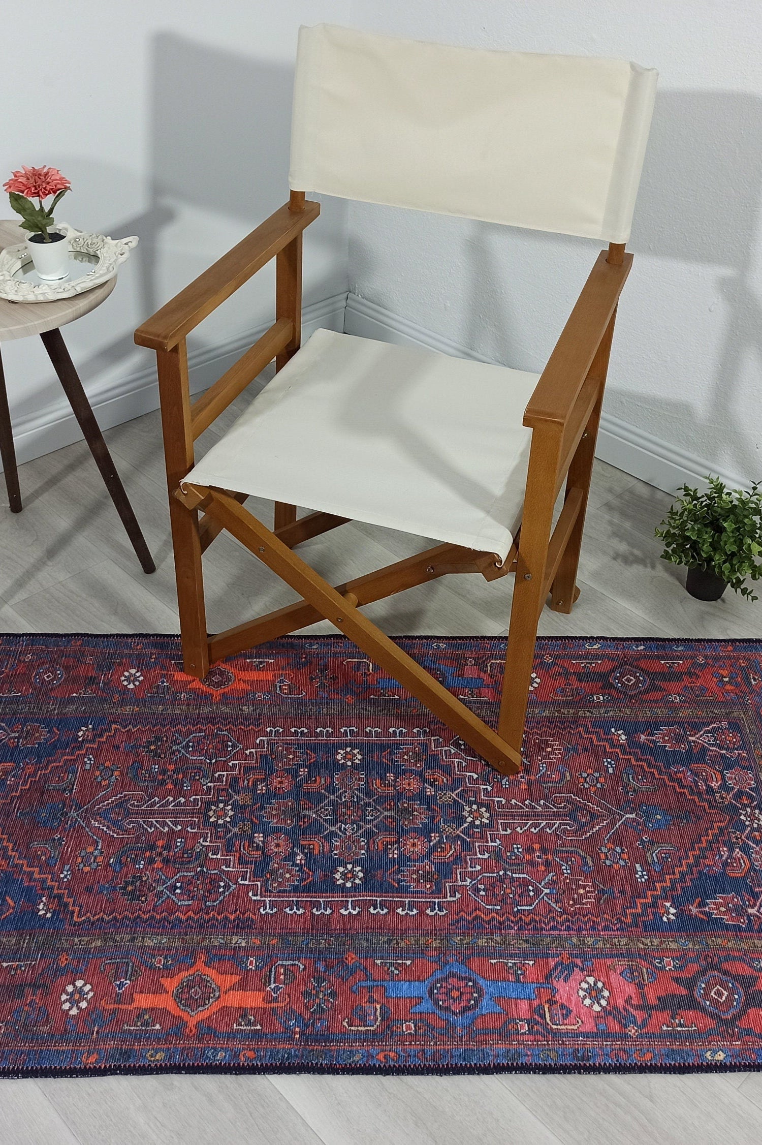 Reda Rug Turkish Navy Blue Rug