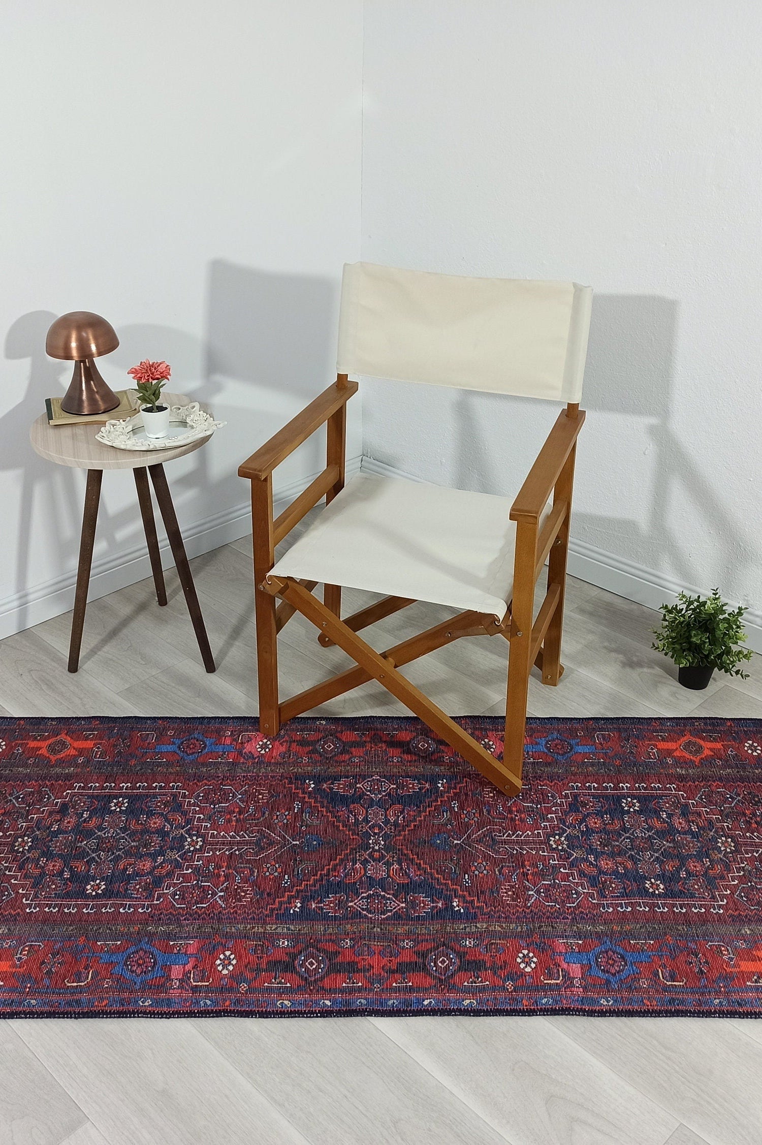 Reda Rug Turkish Navy Blue Rug