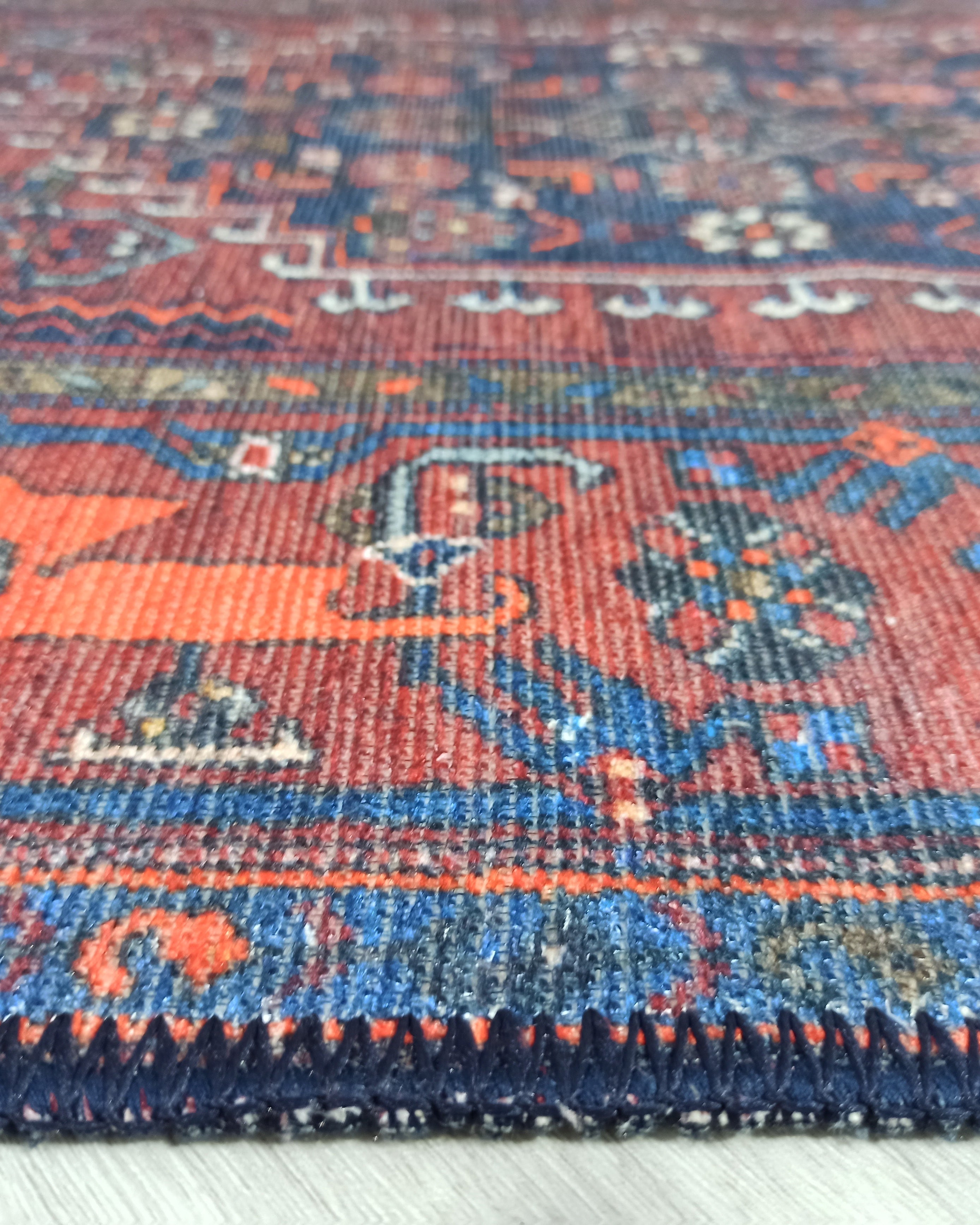 Reda Rug Turkish Navy Blue Rug