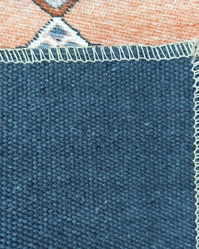 Rida-Runner Turkish Orange Vintage Runner Rug