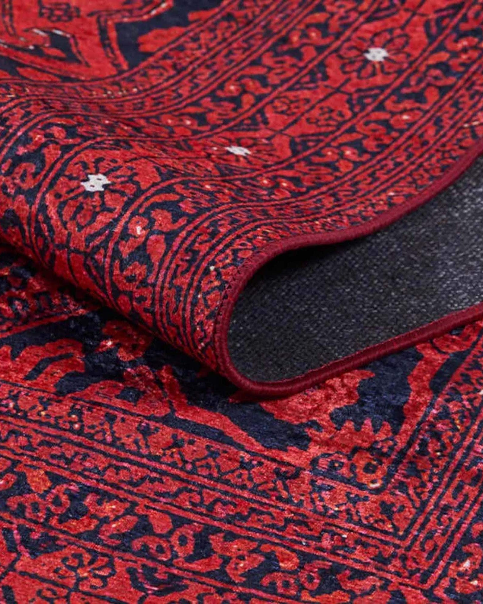 Rihab Red Afghan Oriental Rug