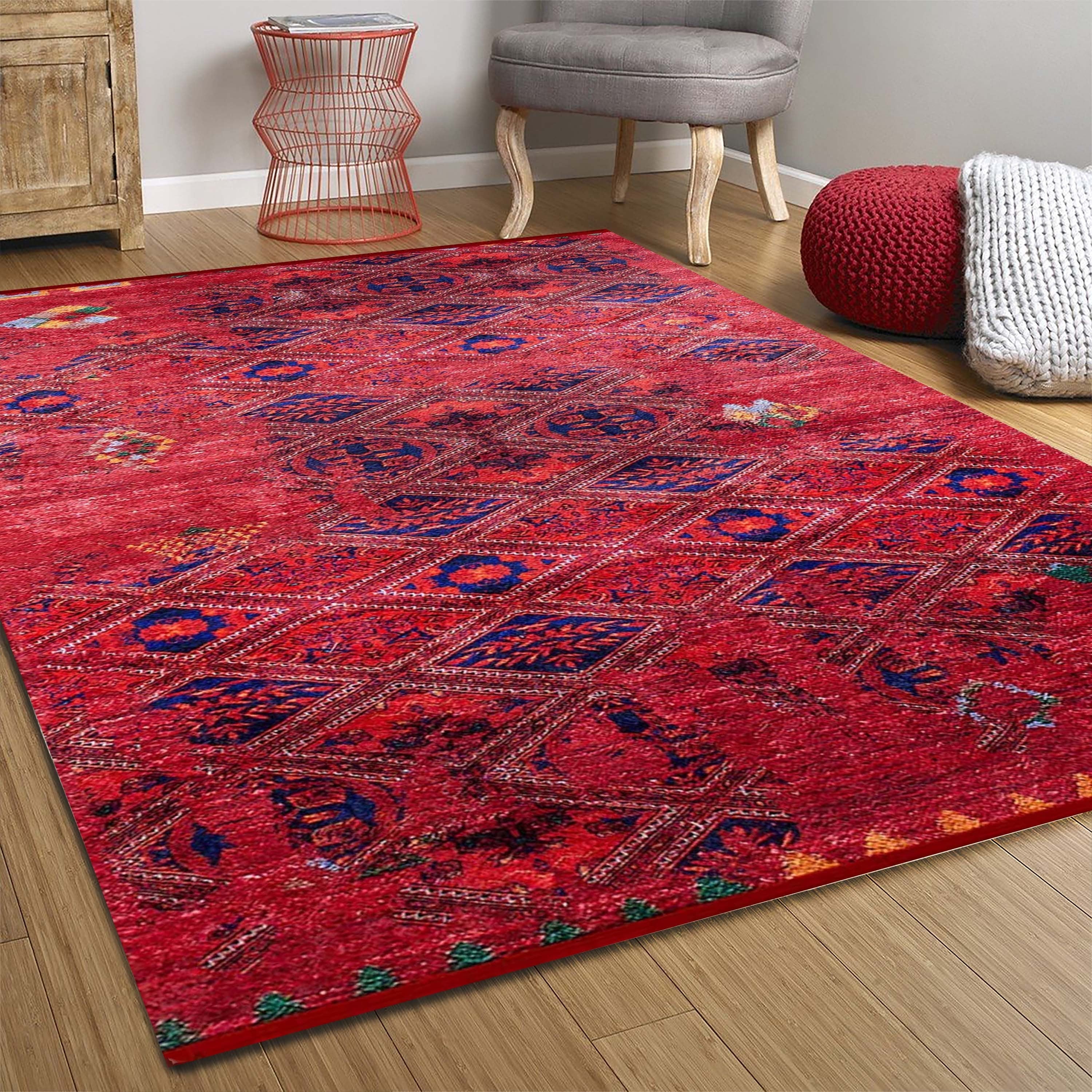 Rita Kilim Turkish Vintage Red Rug