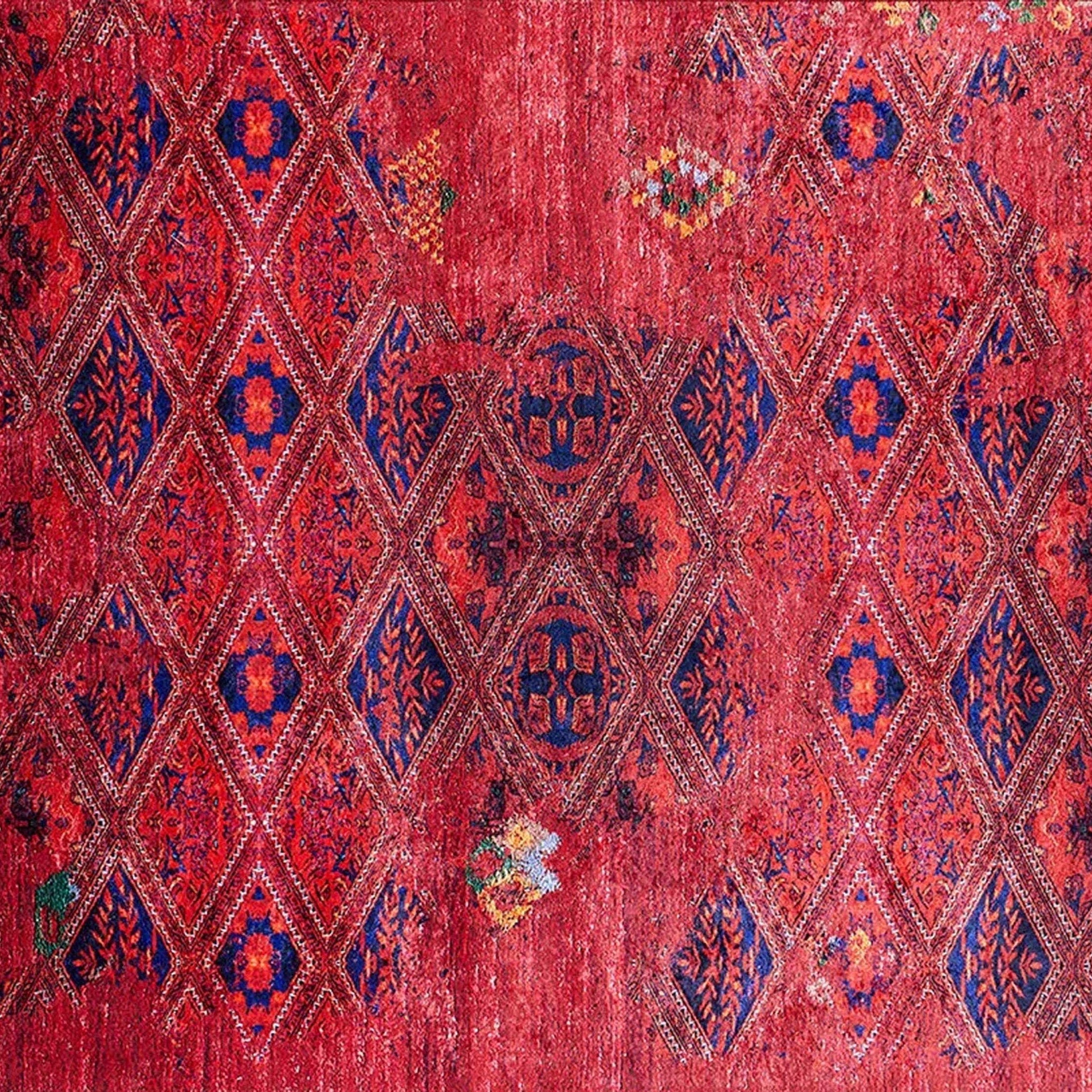 Rita Kilim Turkish Vintage Red Rug
