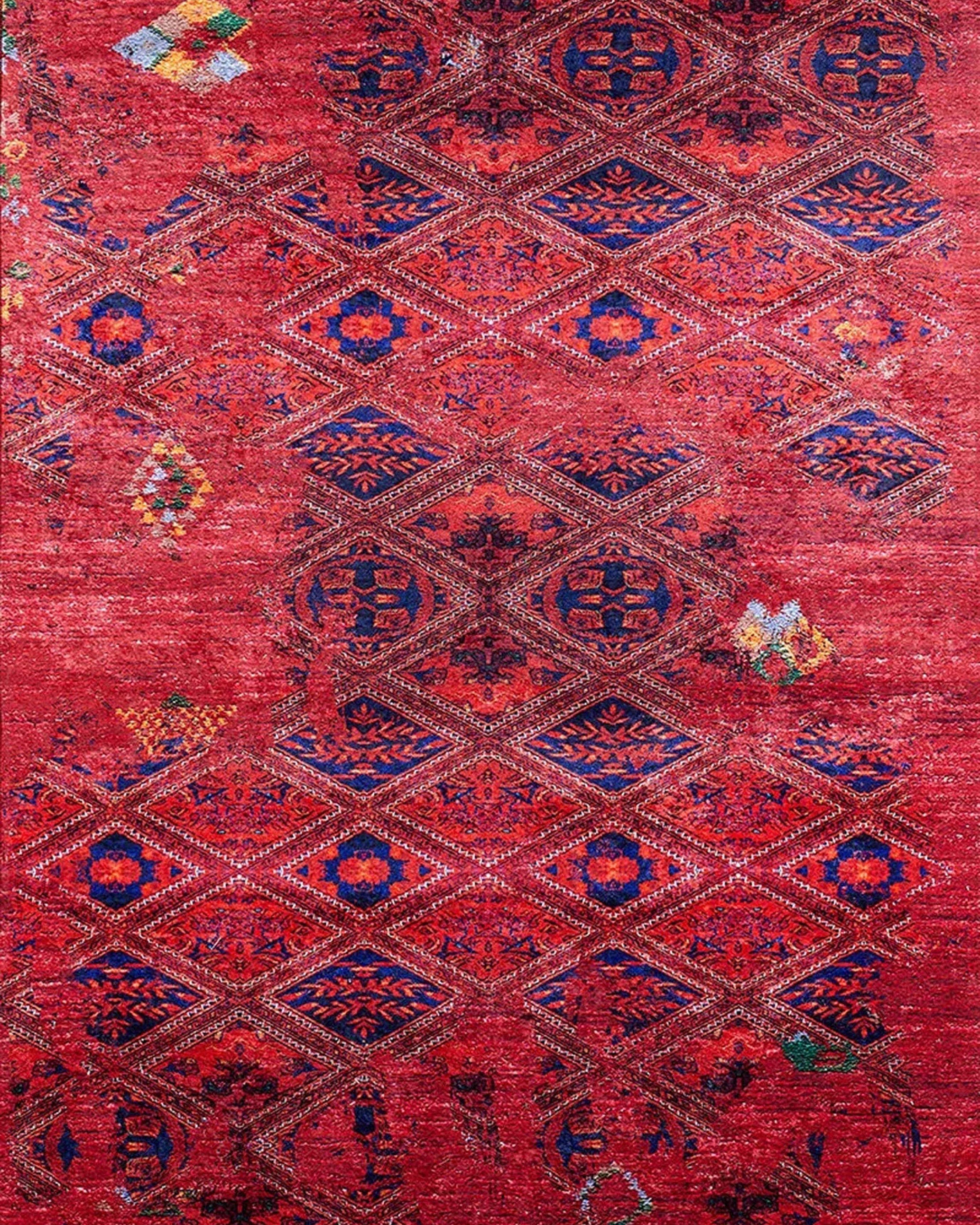 Rita Kilim Turkish Vintage Red Rug
