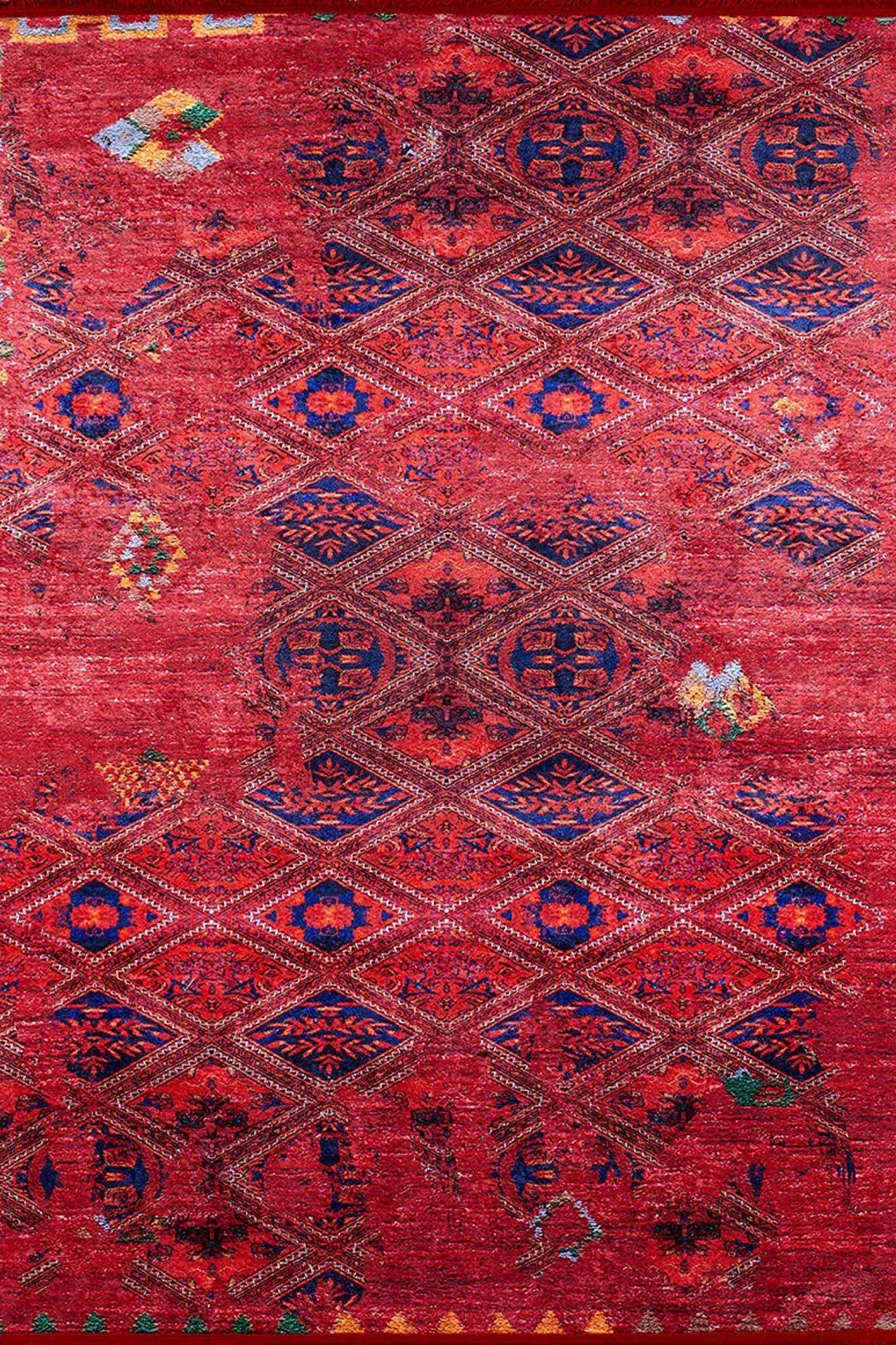 Rita Kilim Turkish Vintage Red Rug