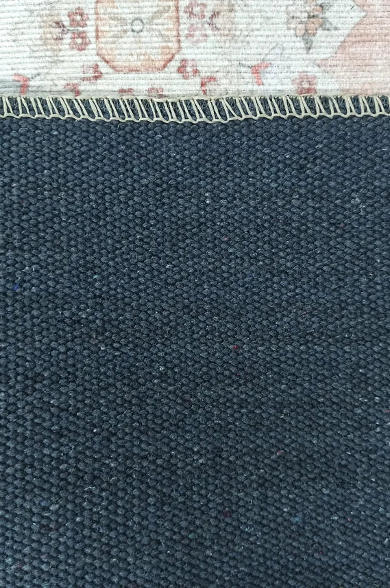 Riza Rug Turkish Muted Beige Dusty Pink Rug