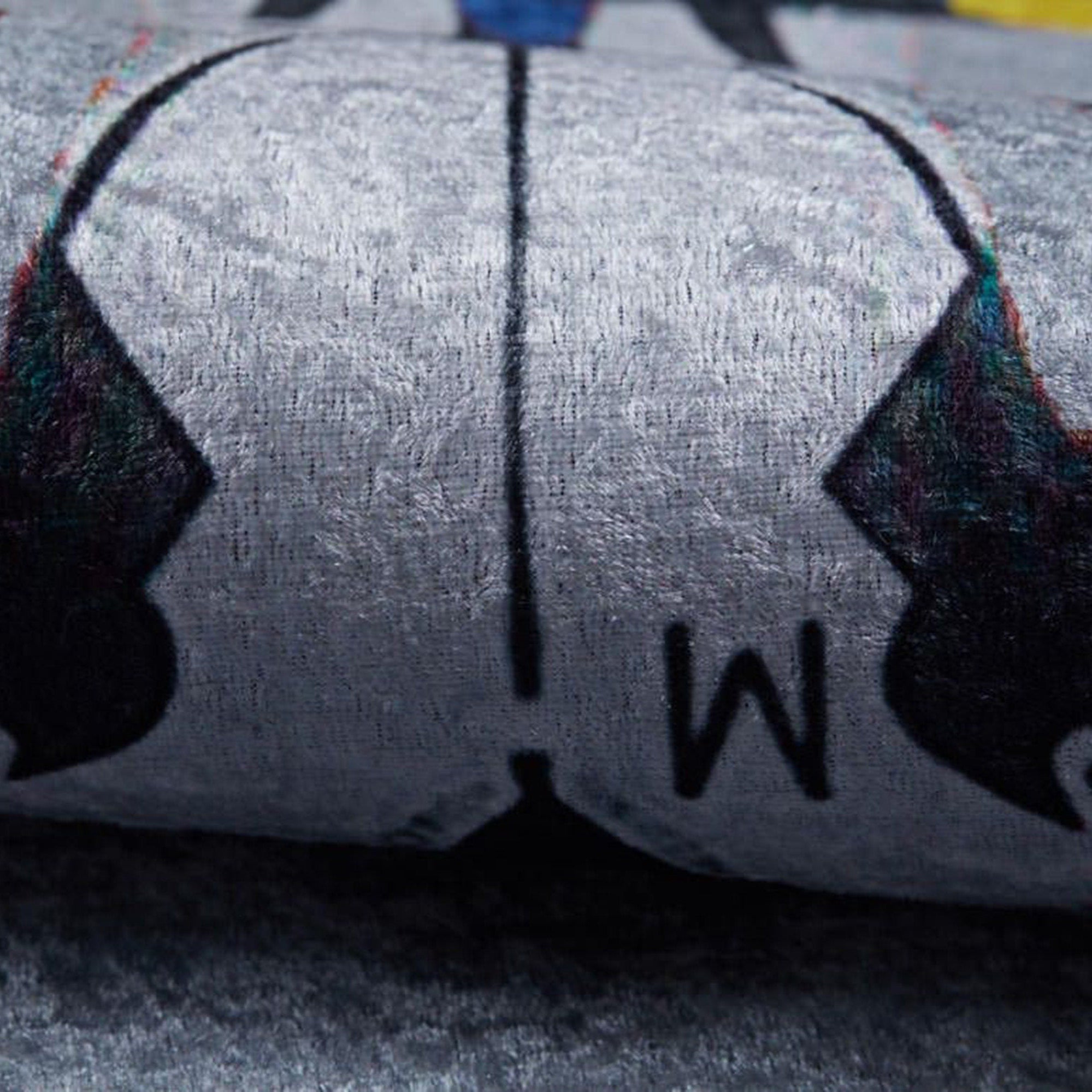 RoadF Traffic Map Kids Gray Play Rug