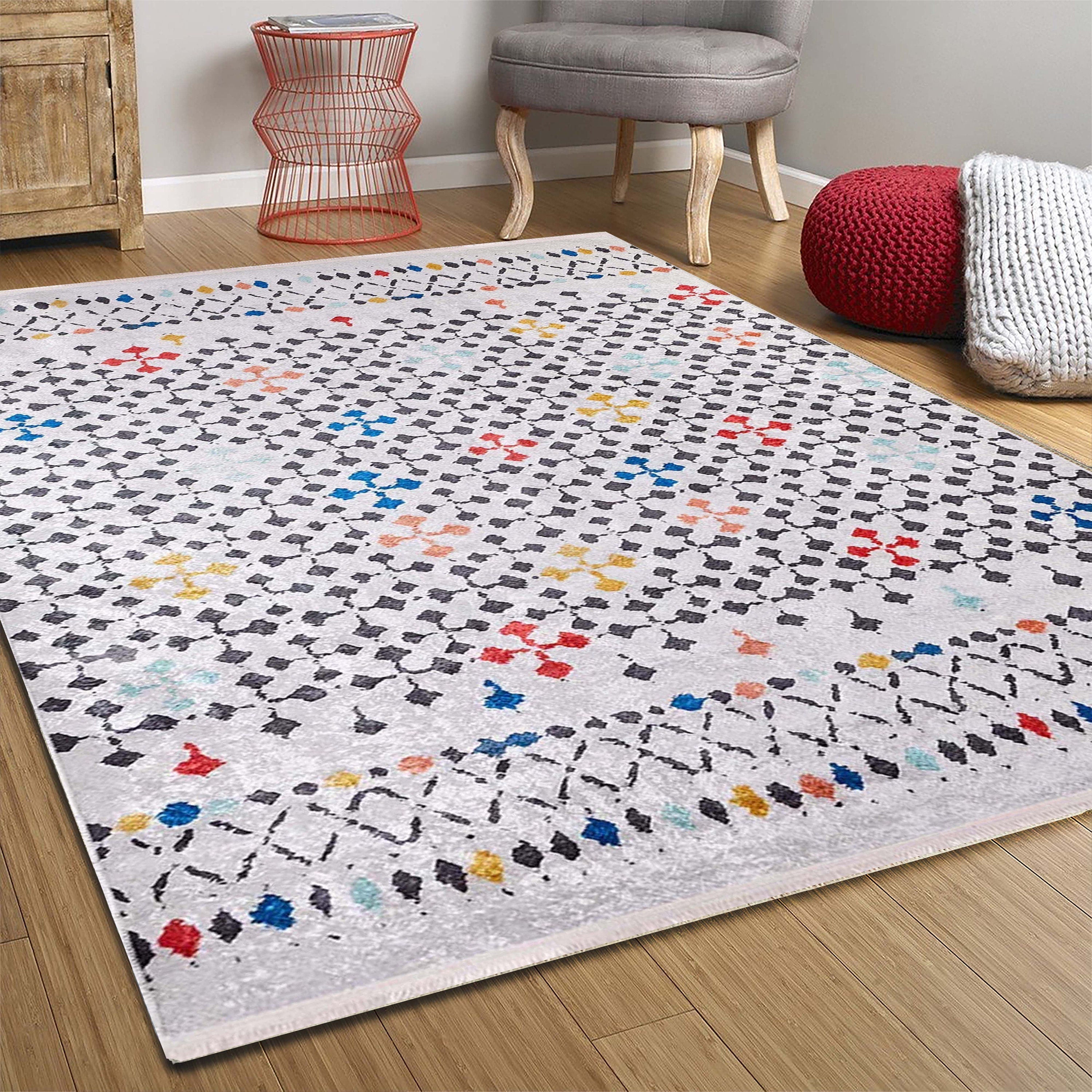 Rora Colorful Flatweave Rug