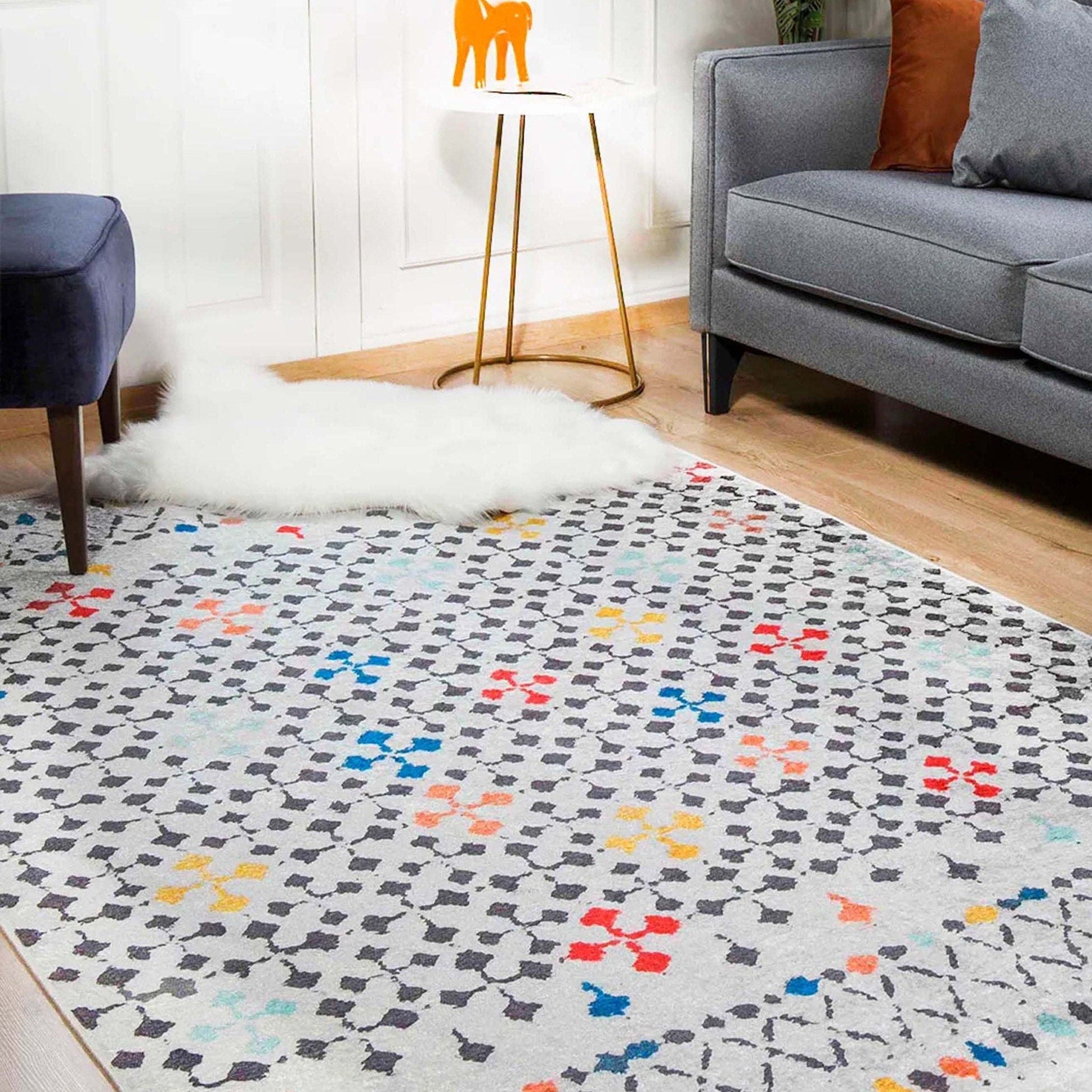 Rora Colorful Flatweave Rug