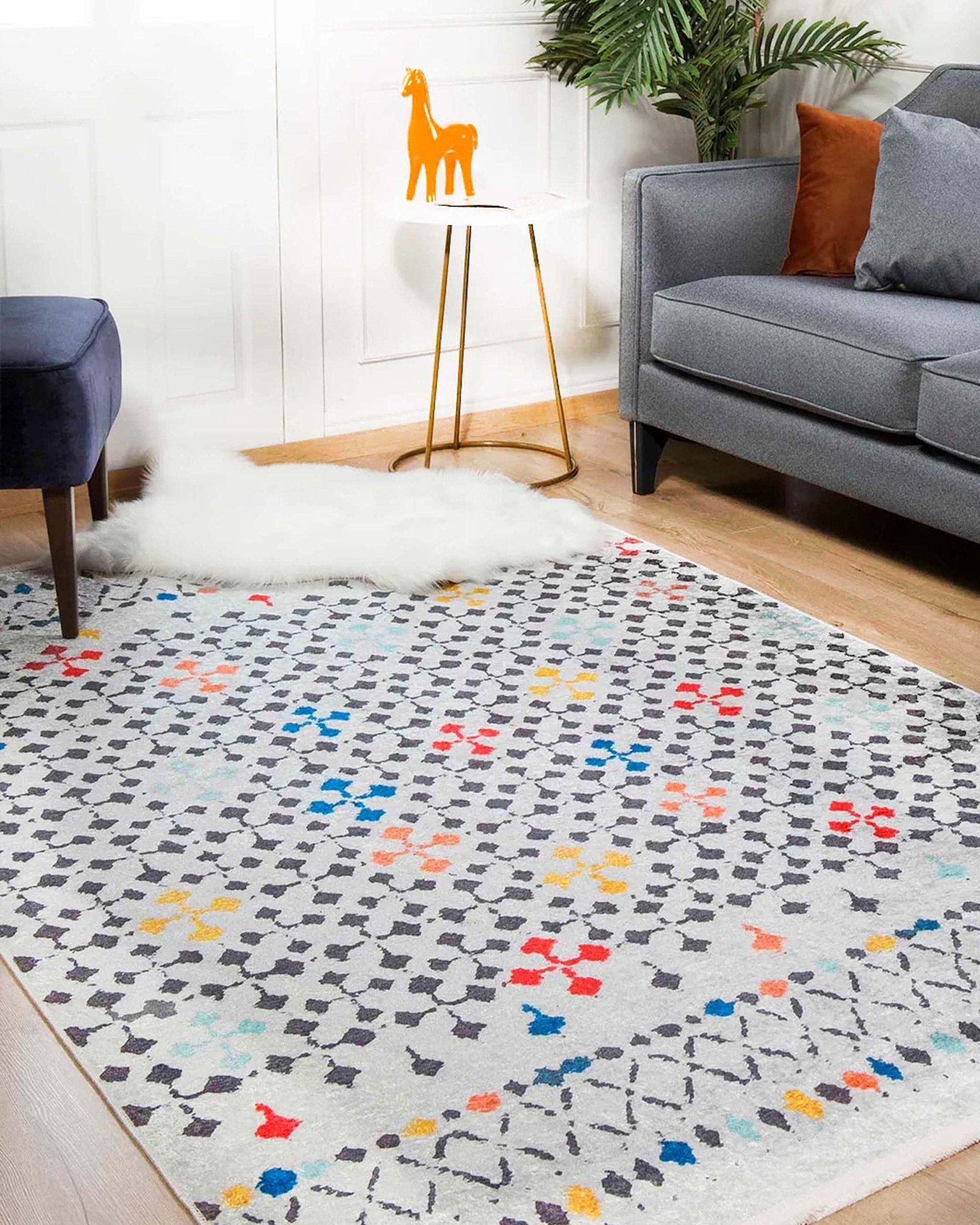 Rora Colorful Flatweave Rug