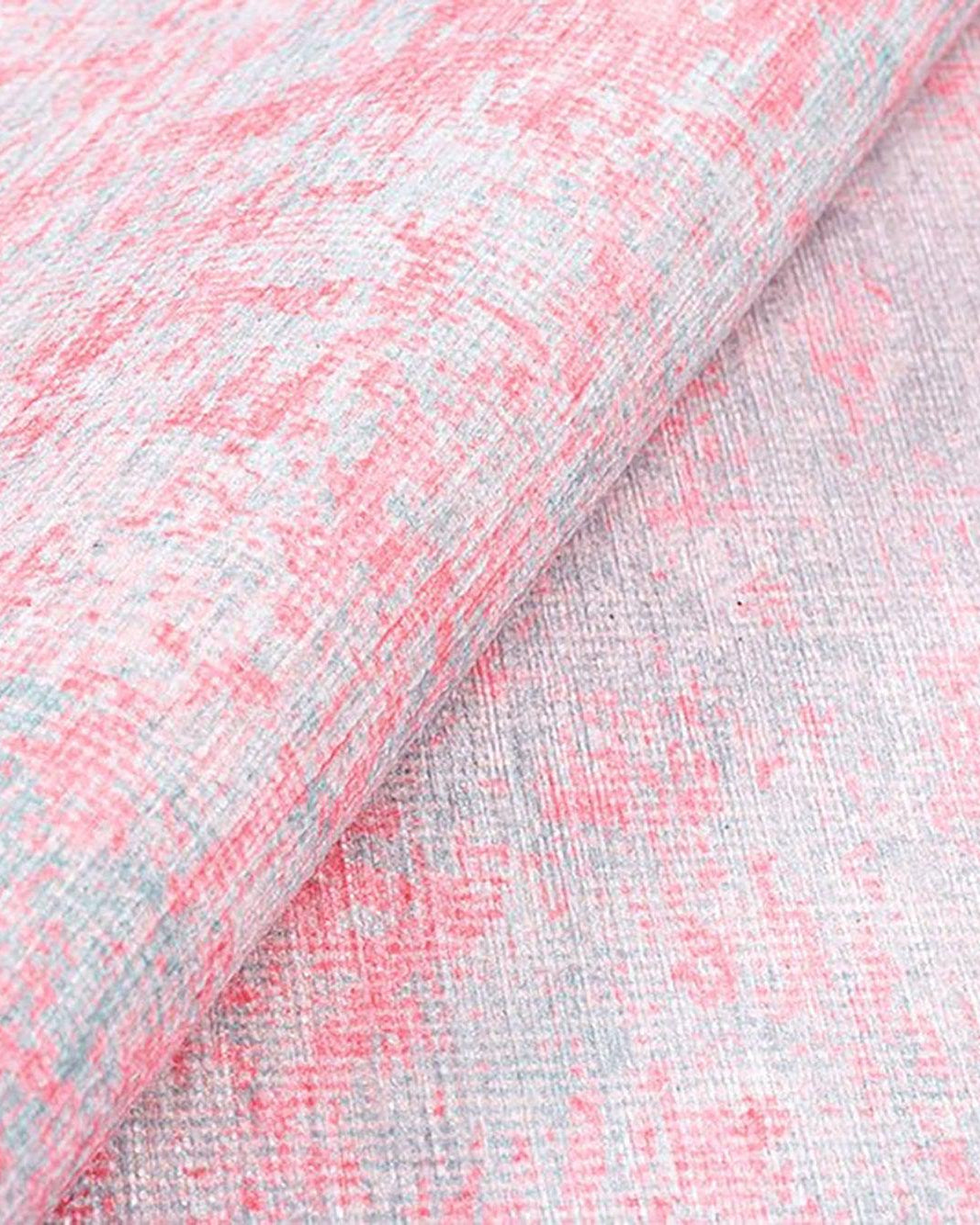 Rossa Abstract Pink Gray Rug