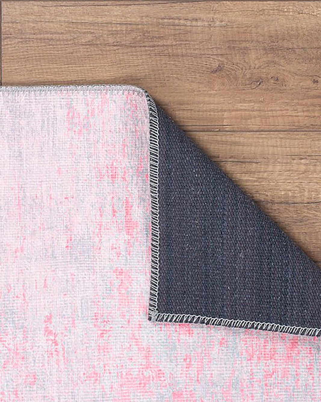 Rossa Abstract Pink Gray Rug