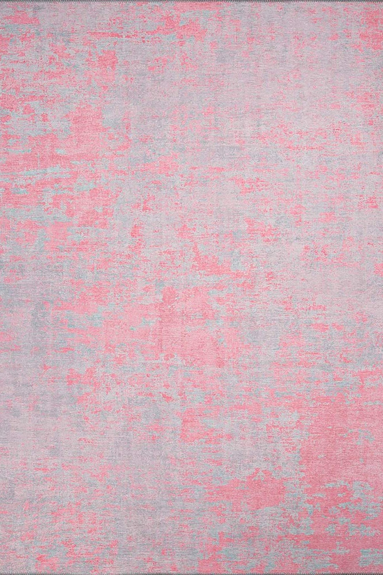 Rossa Abstract Pink Gray Rug