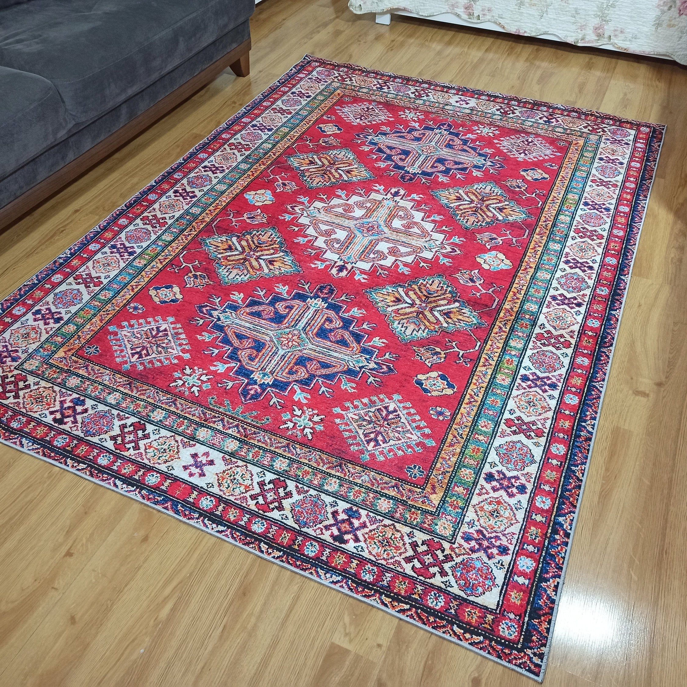 Sada Rug Turkish Red Vintage Rug
