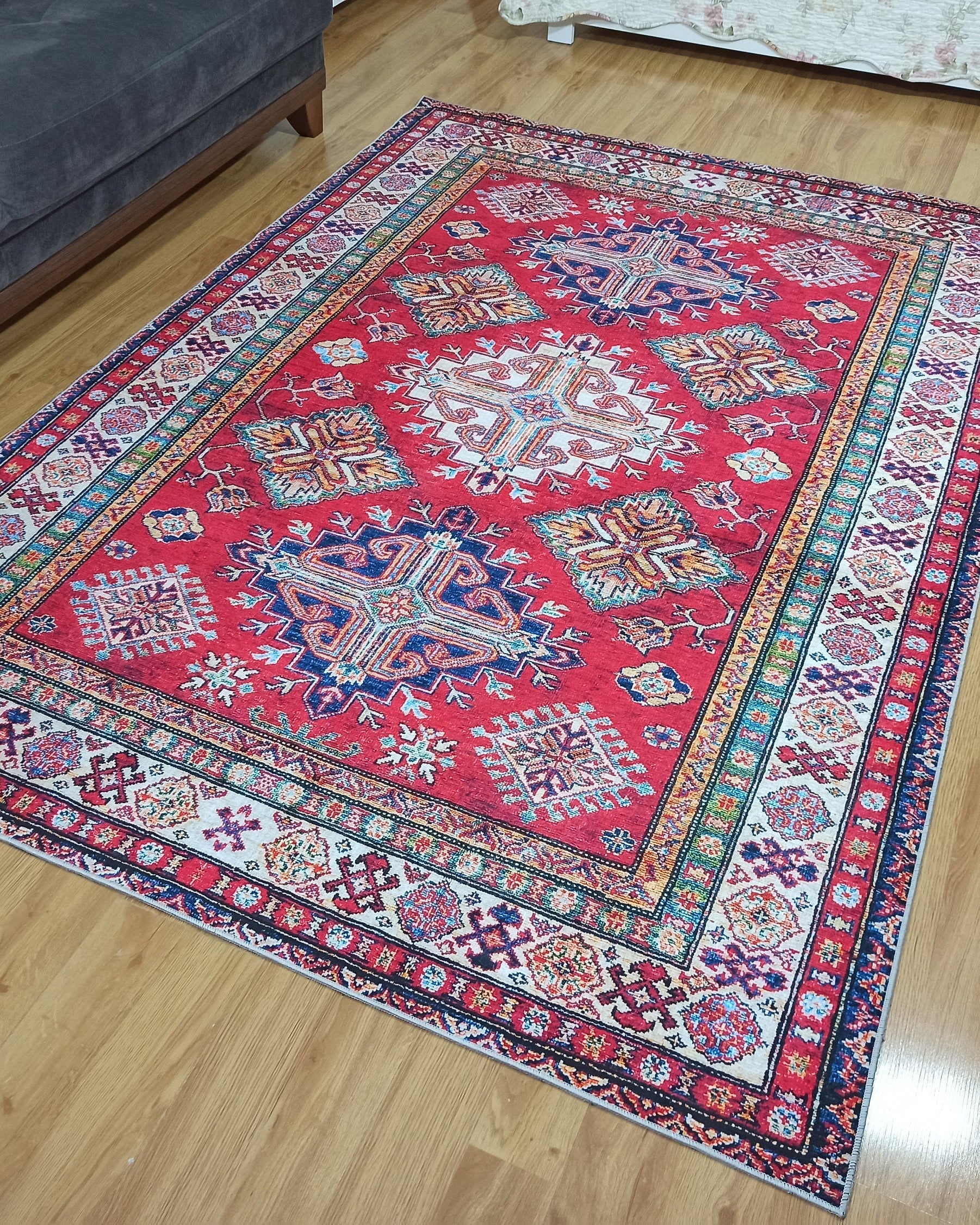 Sada Rug Turkish Red Vintage Rug
