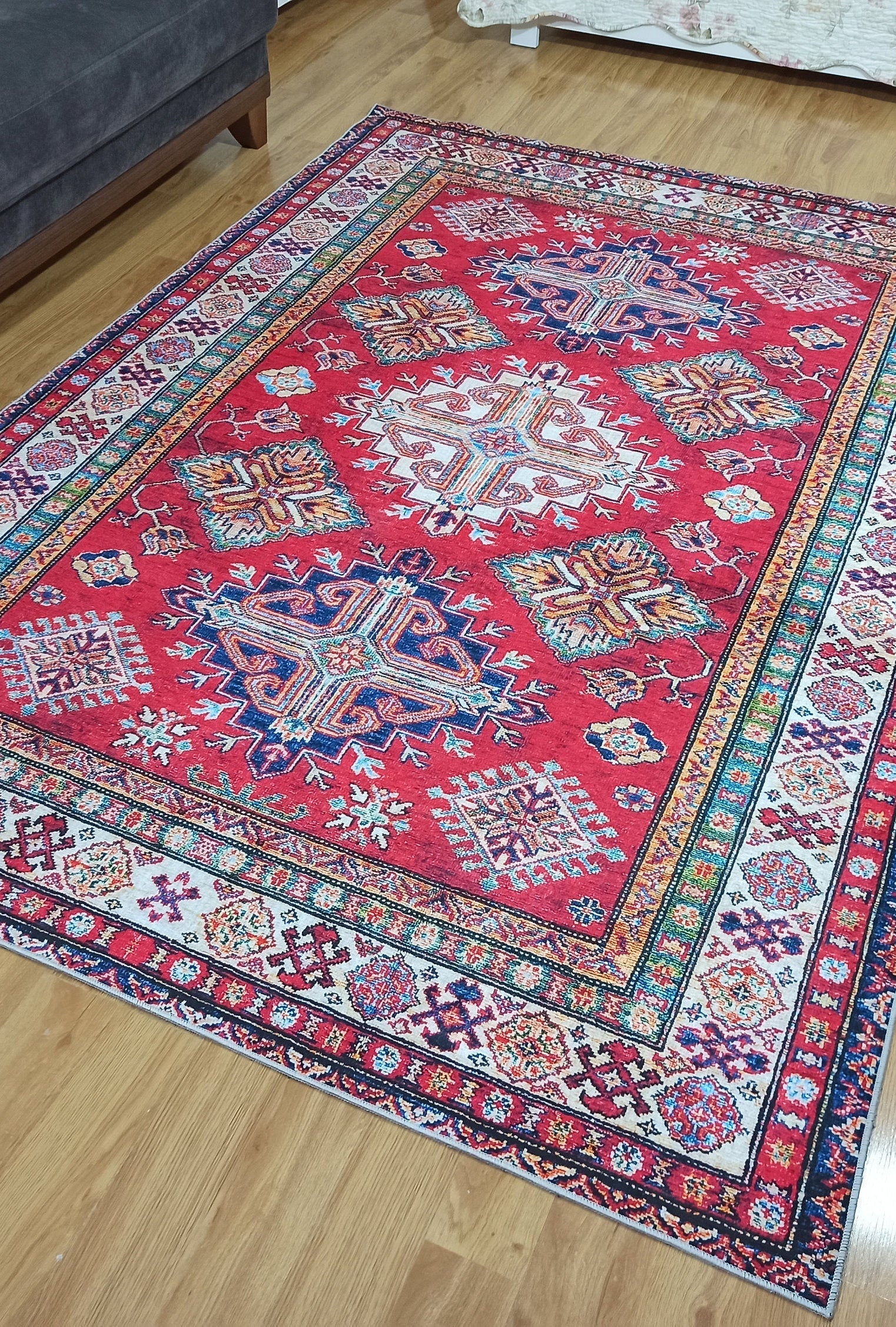 Sada Rug Turkish Red Vintage Rug