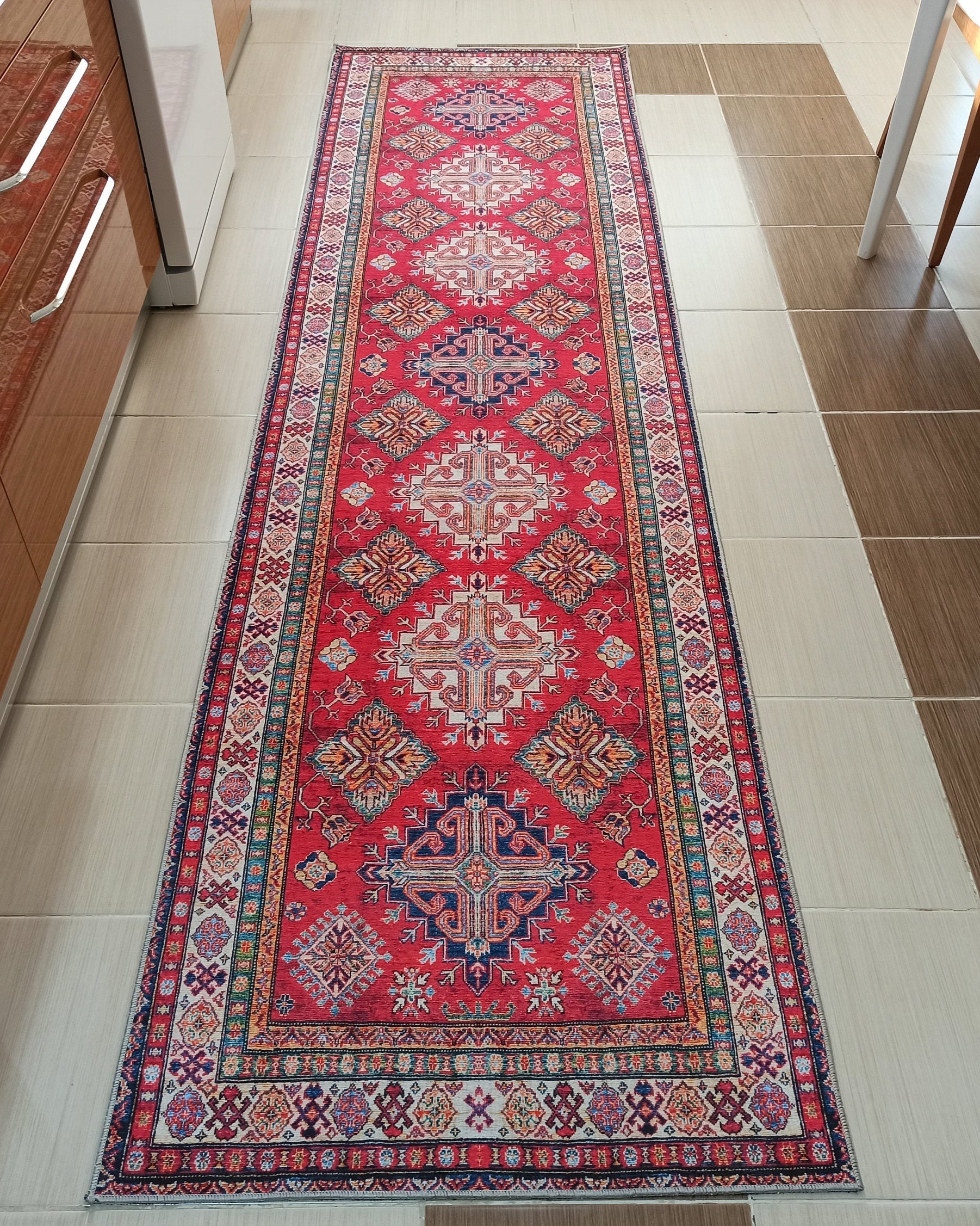 Sada Rug Turkish Red Vintage Rug