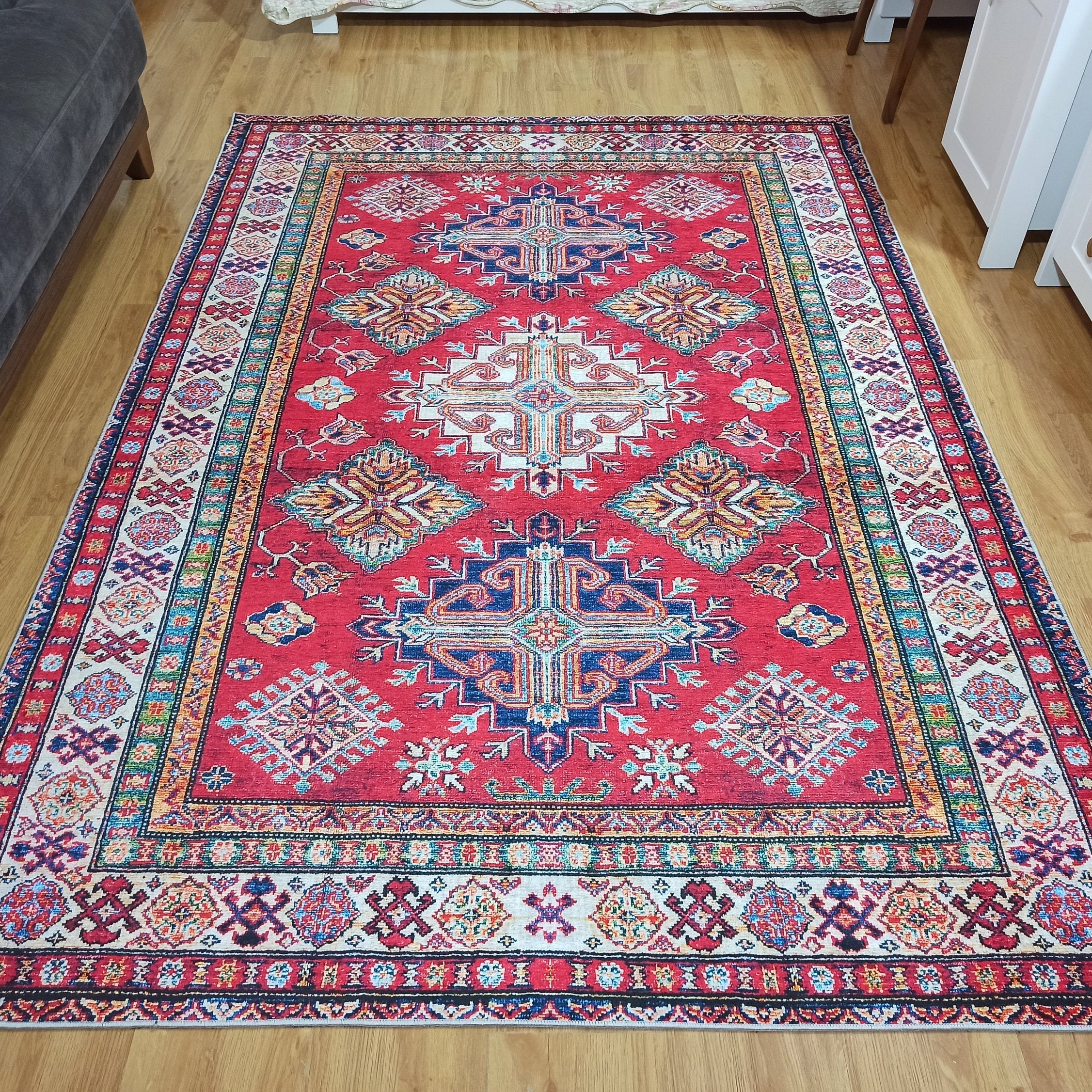 Sada Rug Turkish Red Vintage Rug