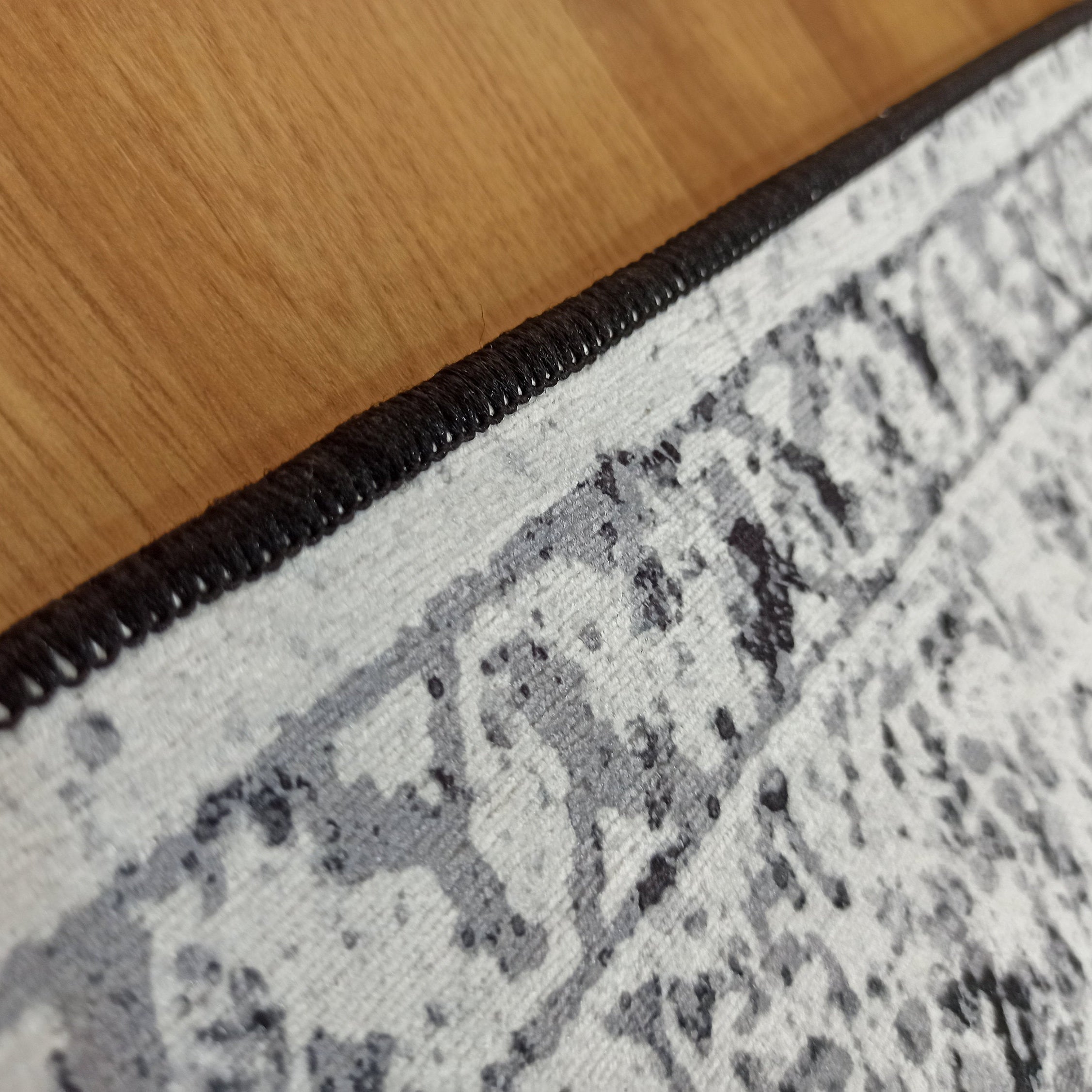 Sala Modern Black Gray Striped Rug