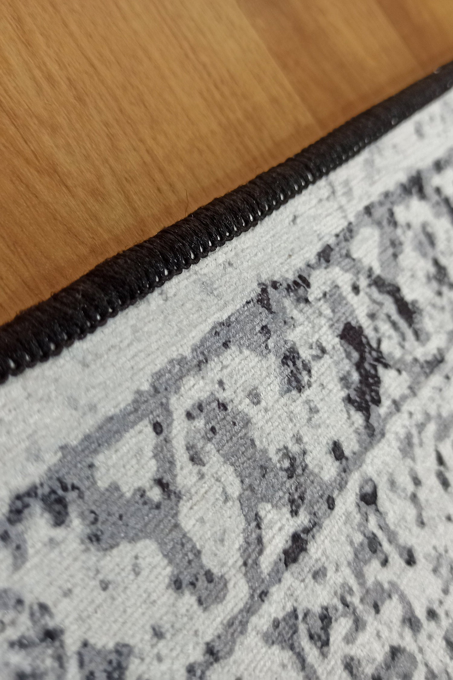 Sala Modern Black Gray Striped Rug