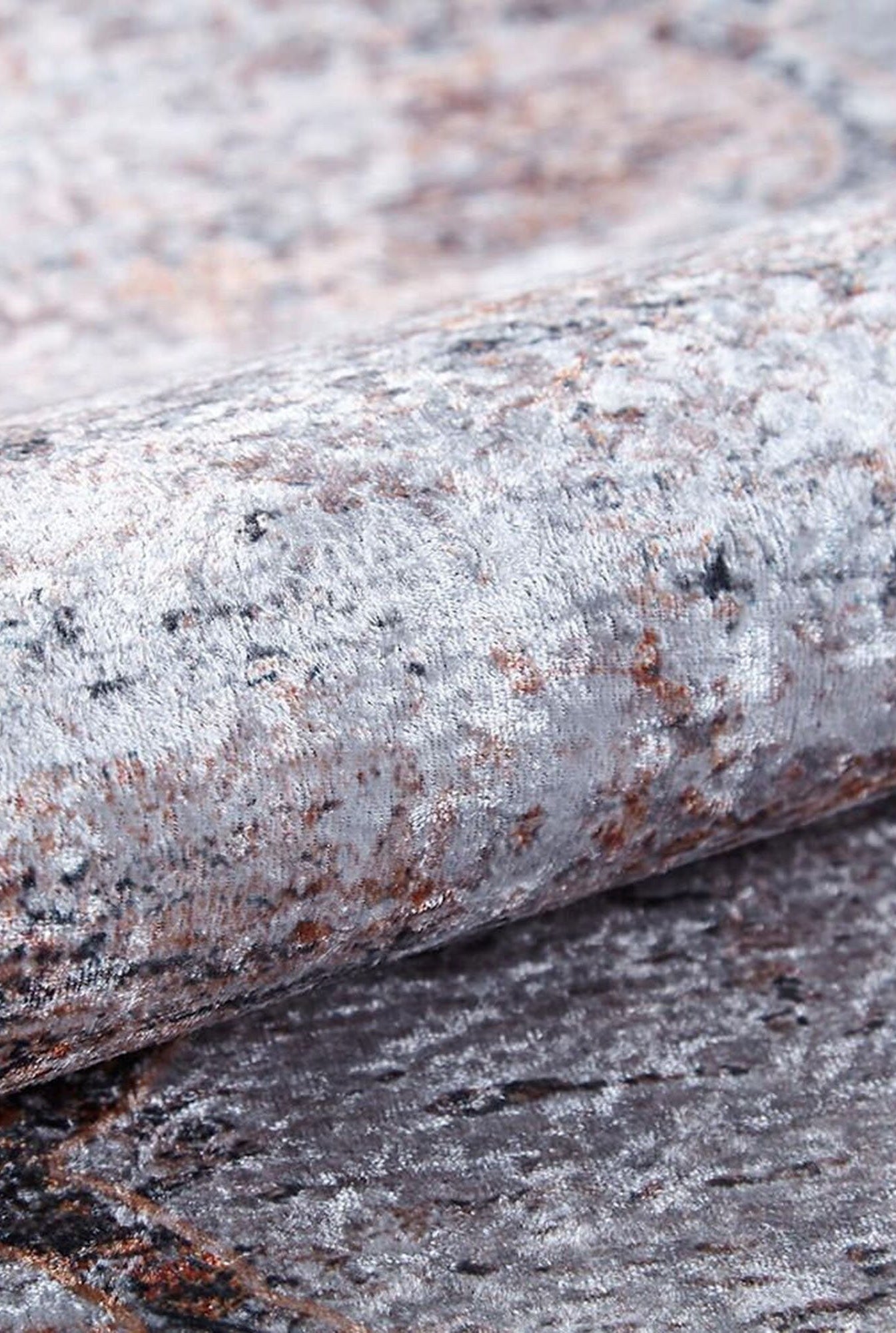 Sali Neutral Turkish Ivory Beige Gray Rug