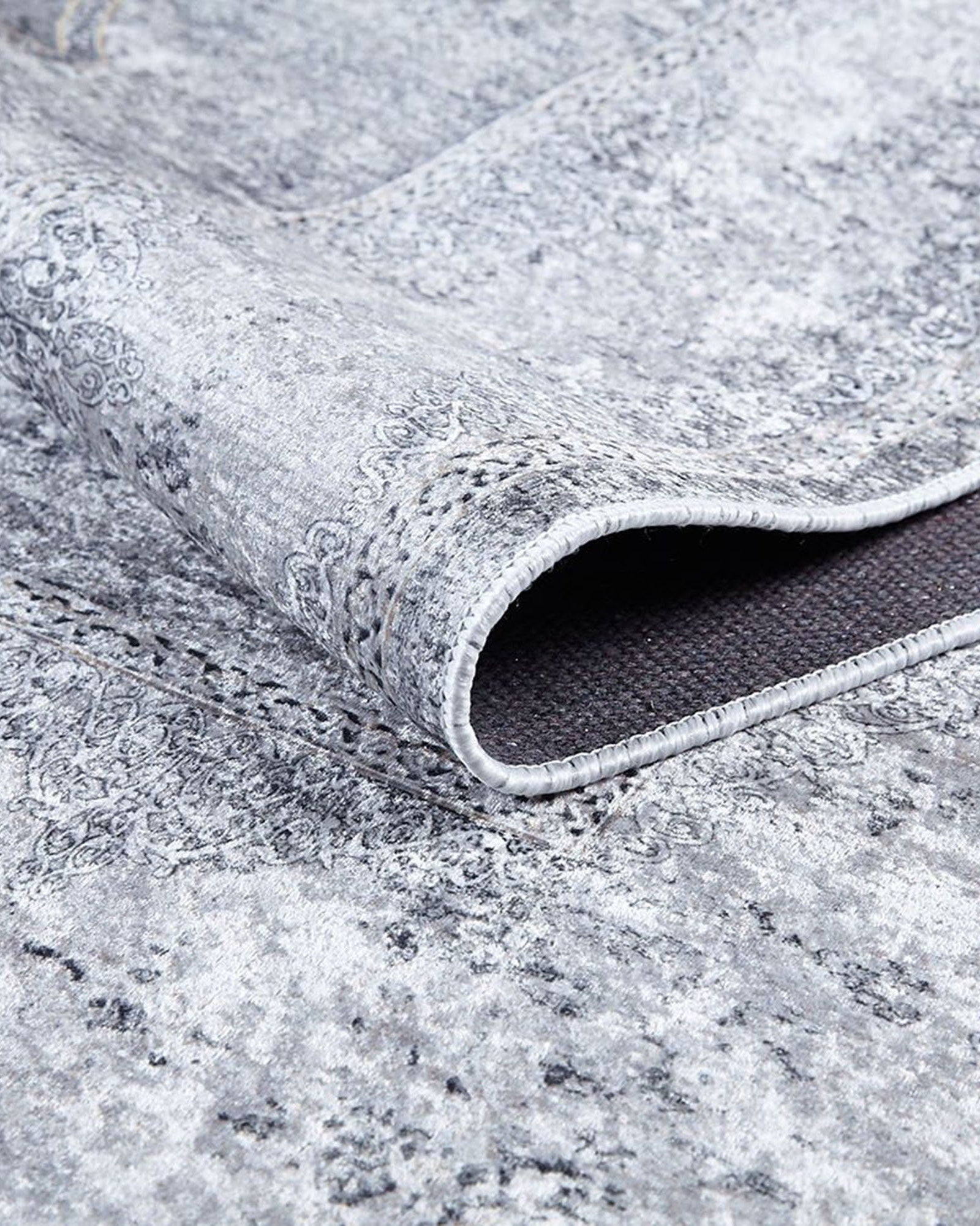 Sali Neutral Turkish Ivory Beige Gray Rug