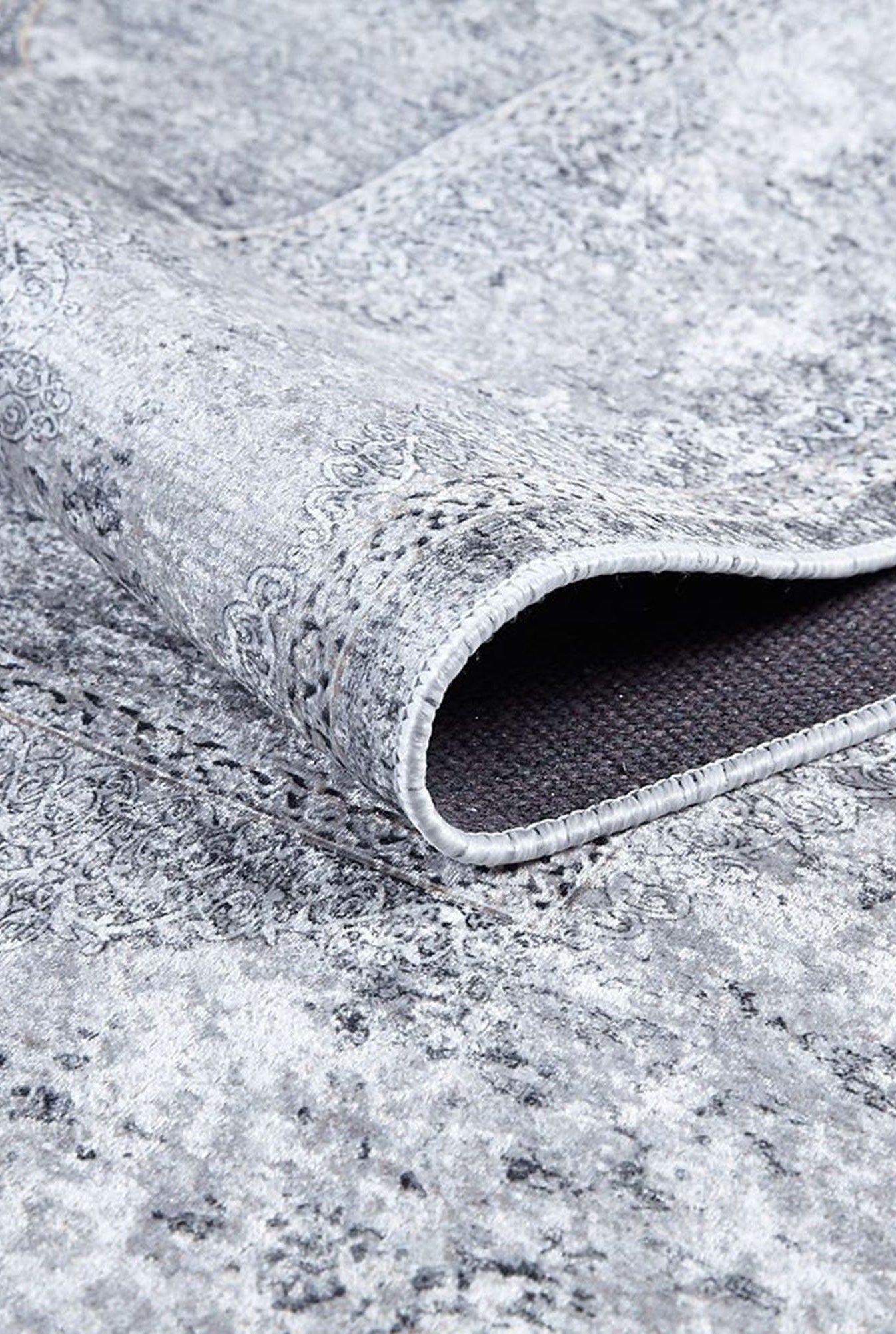 Sali Neutral Turkish Ivory Beige Gray Rug