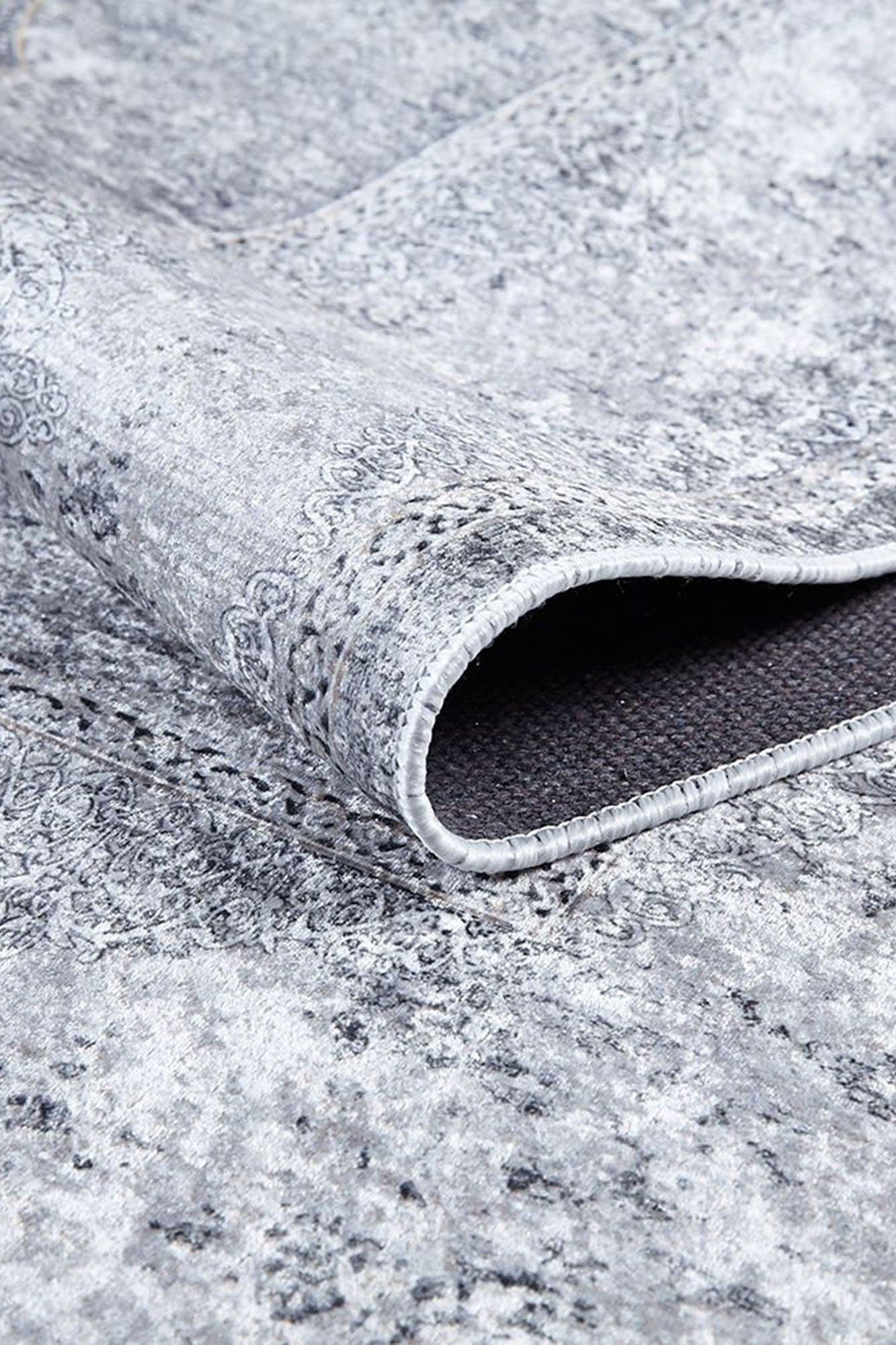 Sali Neutral Turkish Ivory Beige Gray Rug