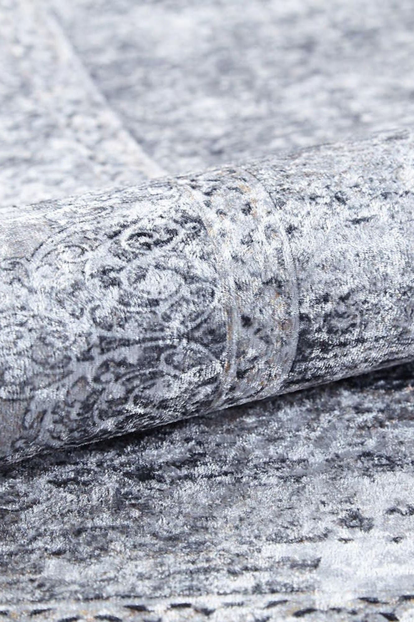 Sali Neutral Turkish Ivory Beige Gray Rug