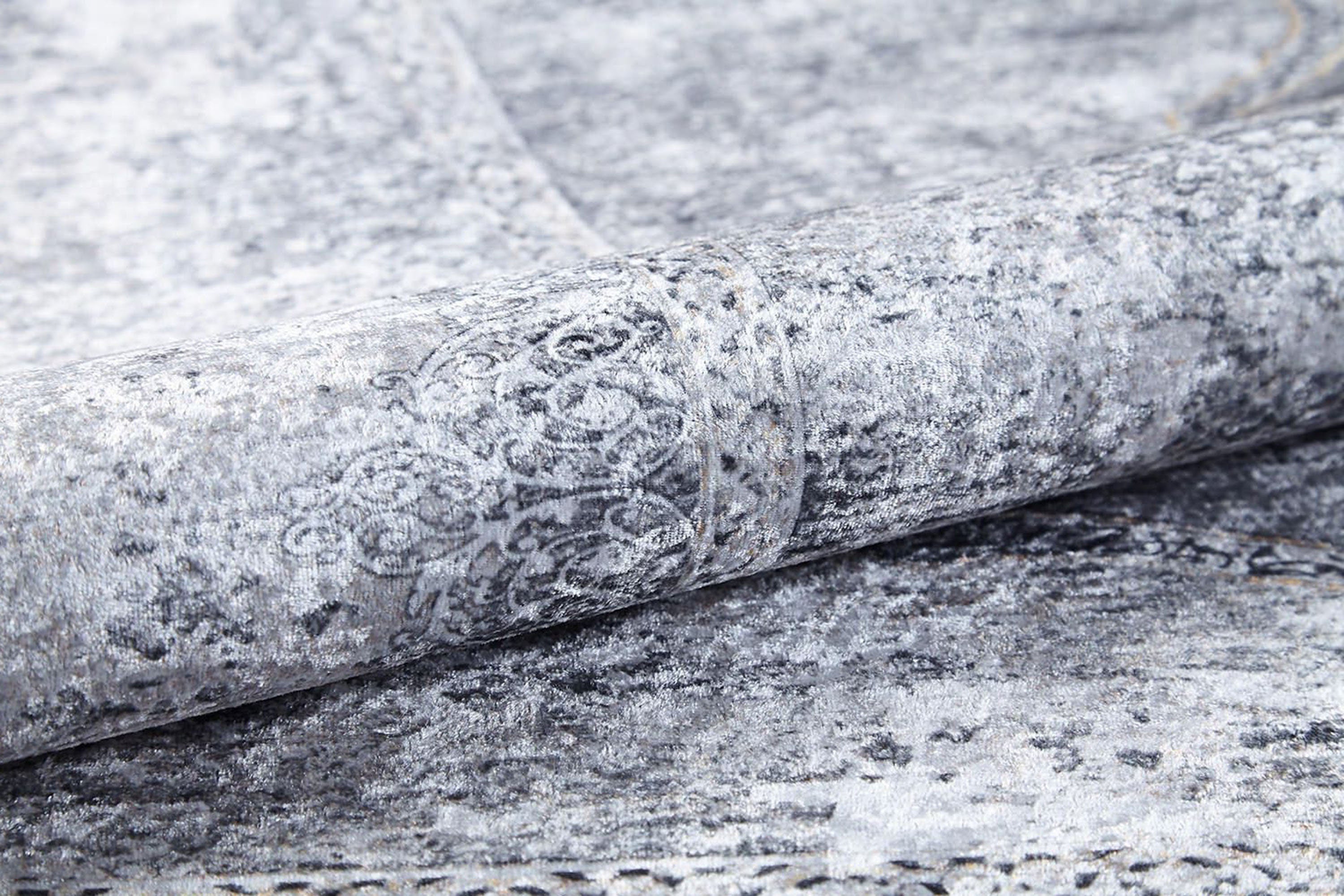 Sali Neutral Turkish Ivory Beige Gray Rug