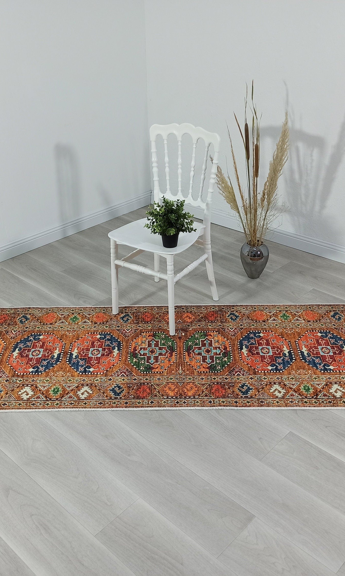 Sanae Rug Turkish Geometric Multi Color Rug
