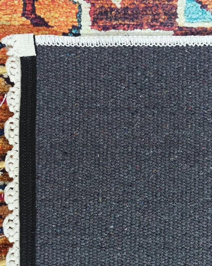 Sanae Rug Turkish Geometric Multi Color Rug