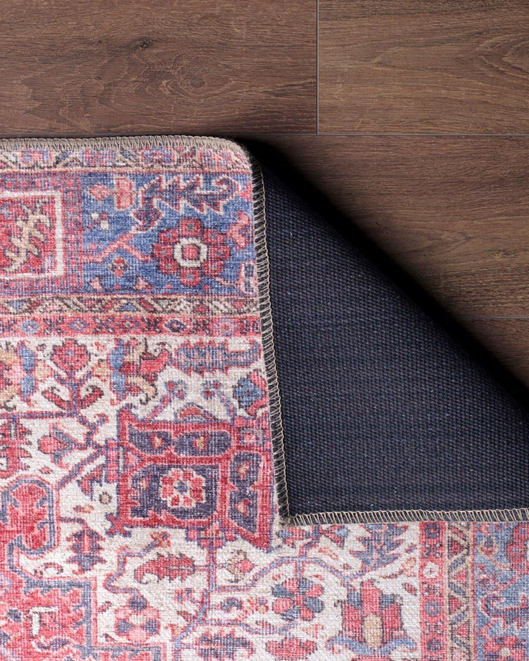 Sara Rug Antique Persian Faded Red Rug