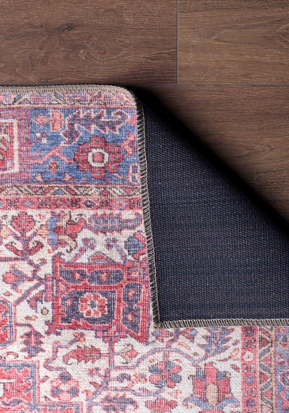 Sara Rug Antique Persian Faded Red Rug