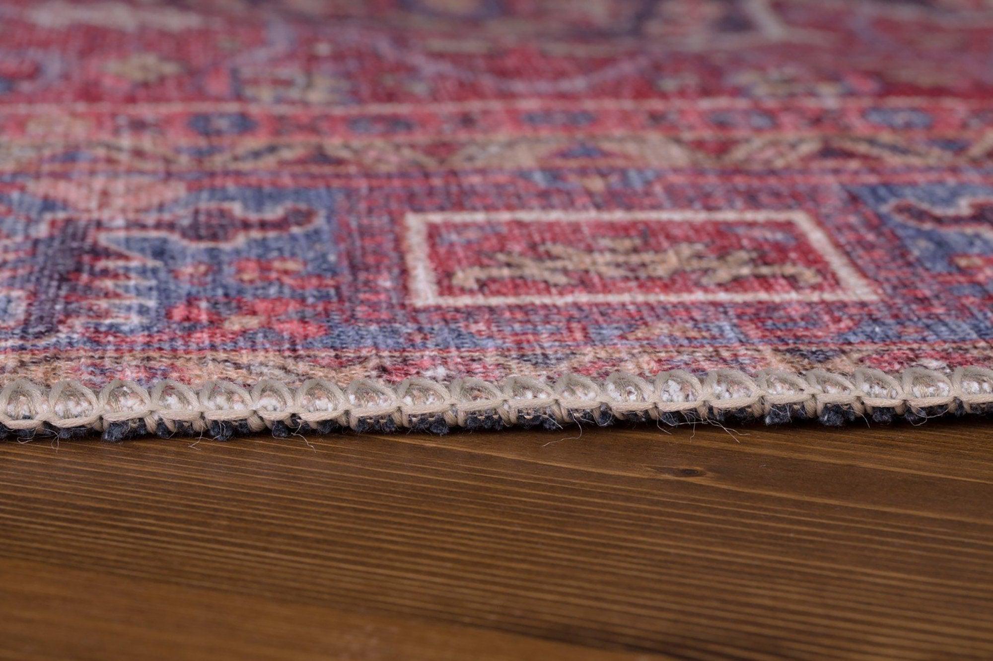 Sara Rug Antique Persian Faded Red Rug