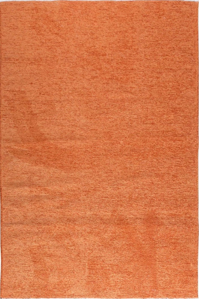 Orange Plain Flatweave Rug, Modern Boho & Halloween Home Decor Area Rugs Runner