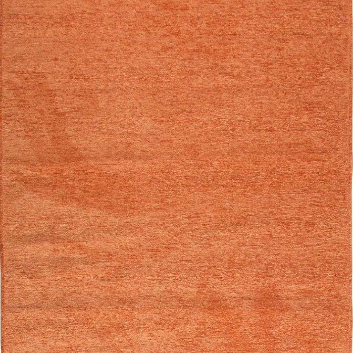 Orange Plain Flatweave Rug, Modern Boho & Halloween Home Decor Area Rugs Runner