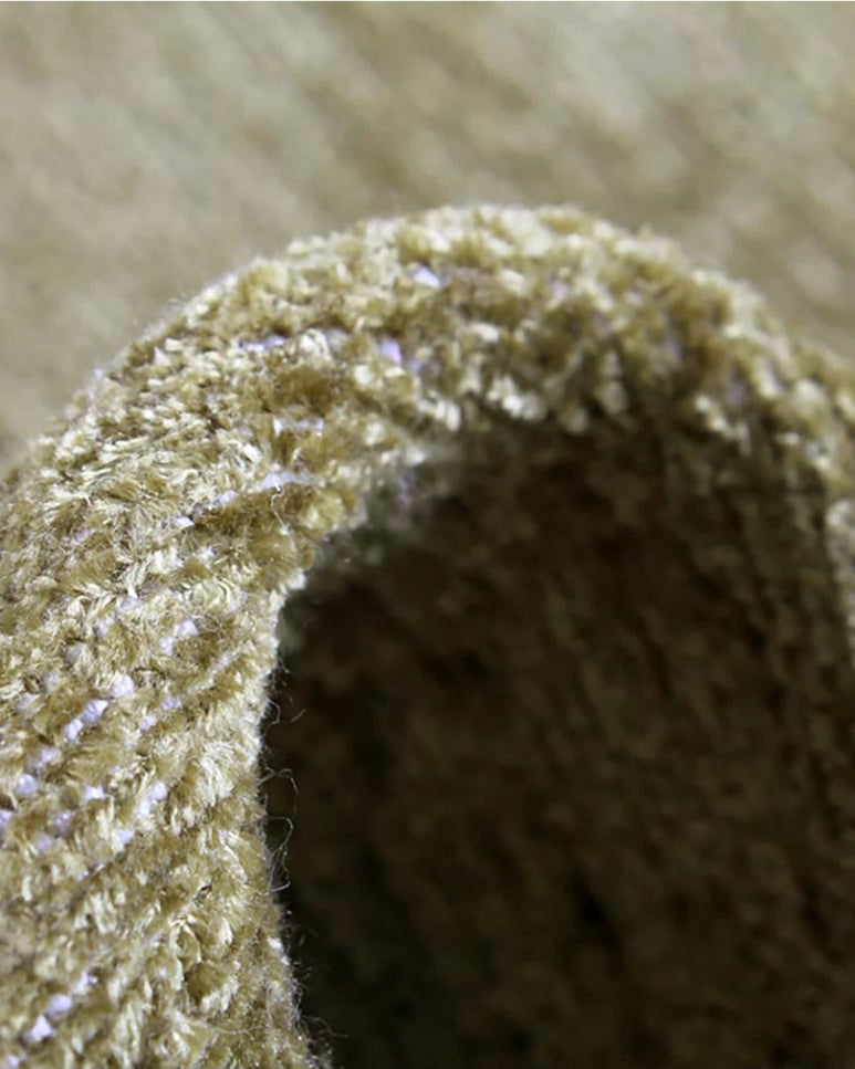 Boho Green Flatweave Rug