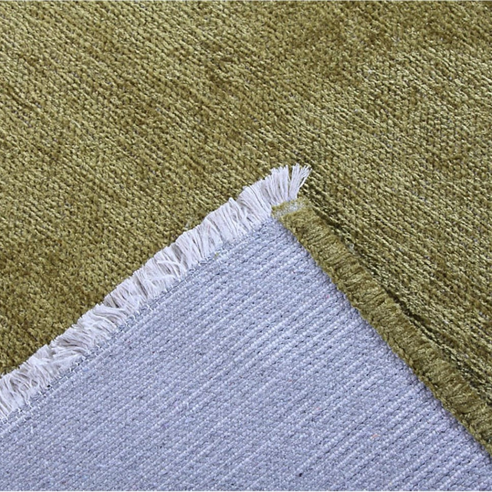 Boho Green Flatweave Rug