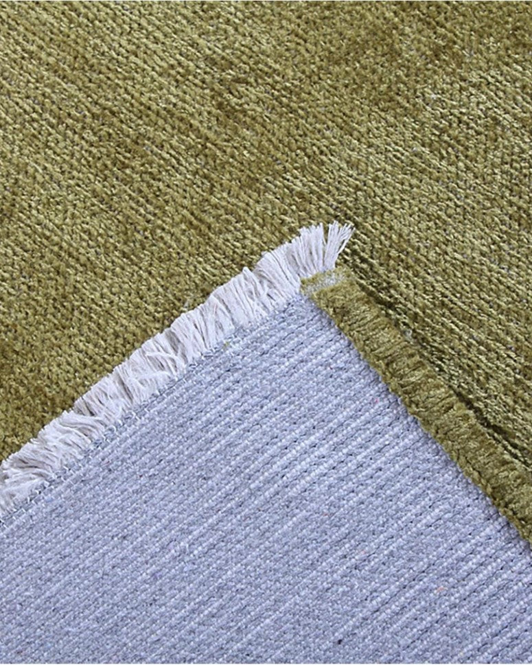 Boho Green Flatweave Rug