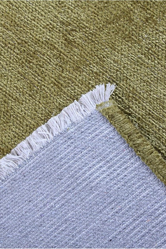 Boho Green Flatweave Rug