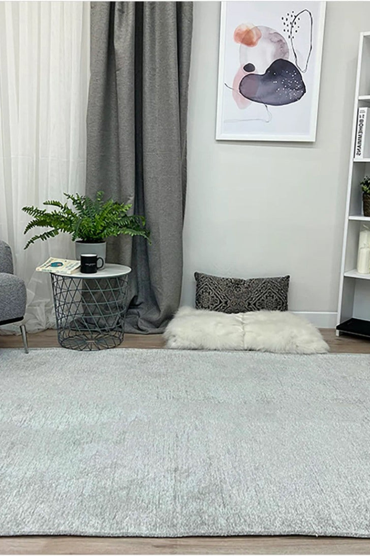 Boho Gray Flatweave Area Rug