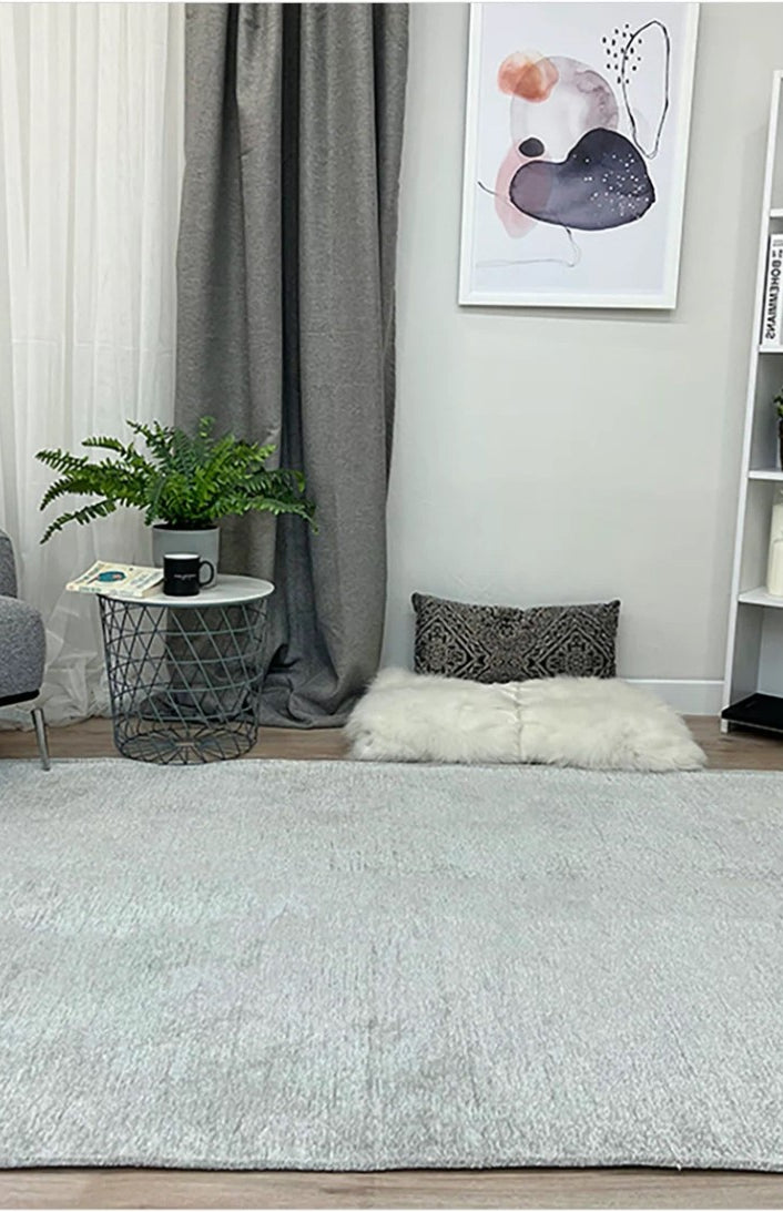 Boho Gray Flatweave Area Rug