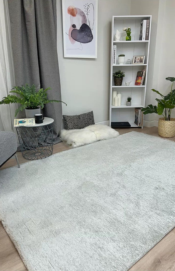 Boho Gray Flatweave Area Rug