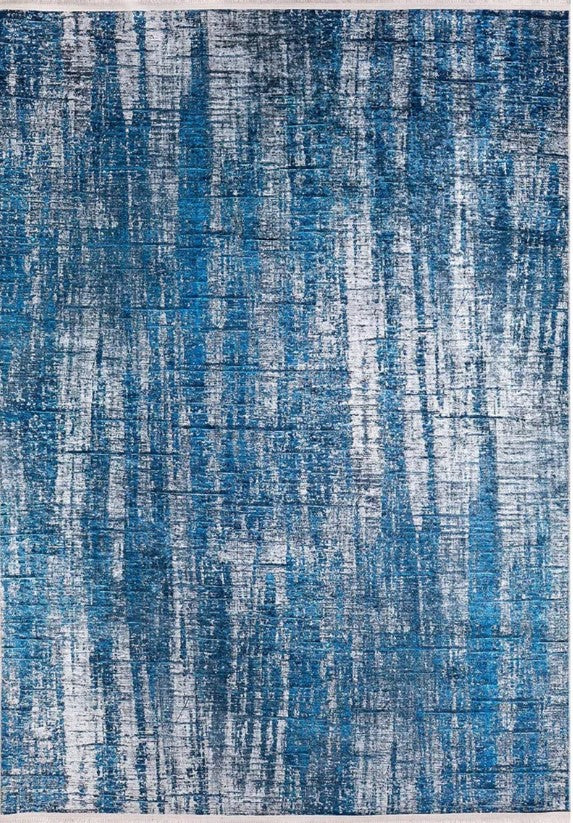 Alara Abstract Blue Modern Rug