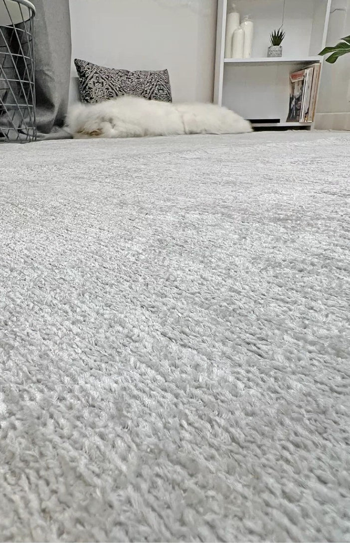 Boho Gray Flatweave Area Rug