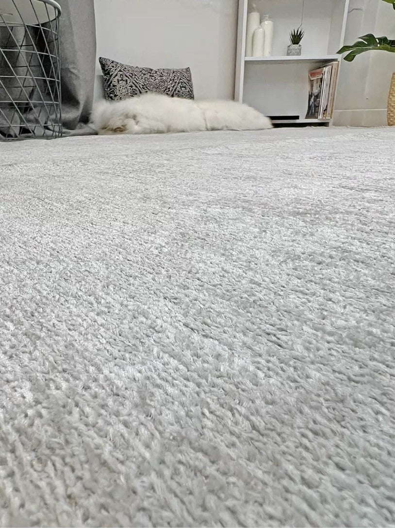 Boho Gray Flatweave Area Rug