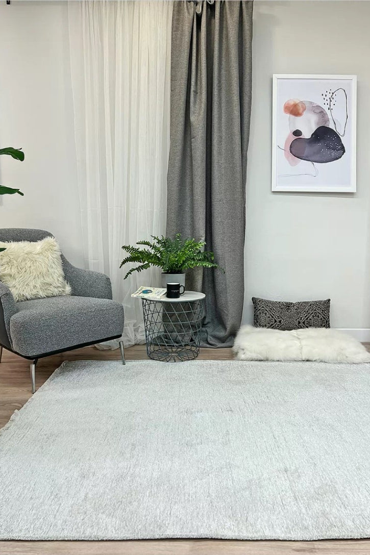 Boho Gray Flatweave Area Rug